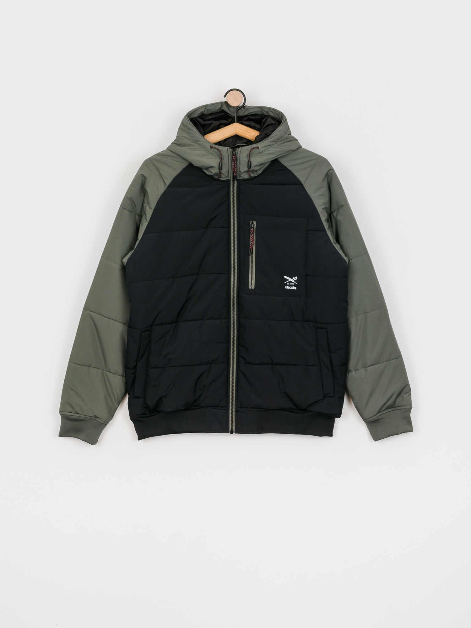 Kurtka Iriedaily Restep (black olive)
