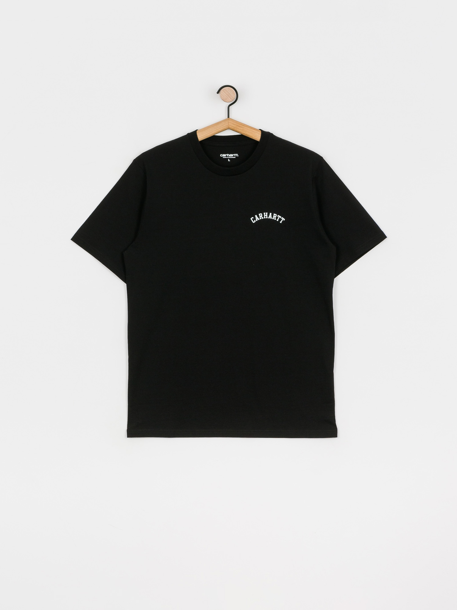 T-shirt Carhartt WIP University Script (black/white)