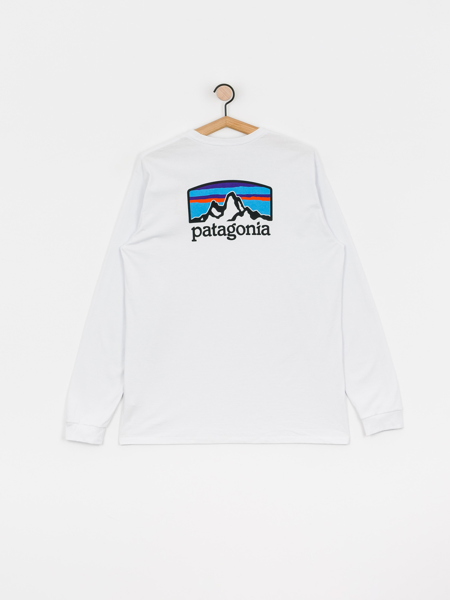 Longsleeve Patagonia Fitz Roy Horizons Responsibili (white)