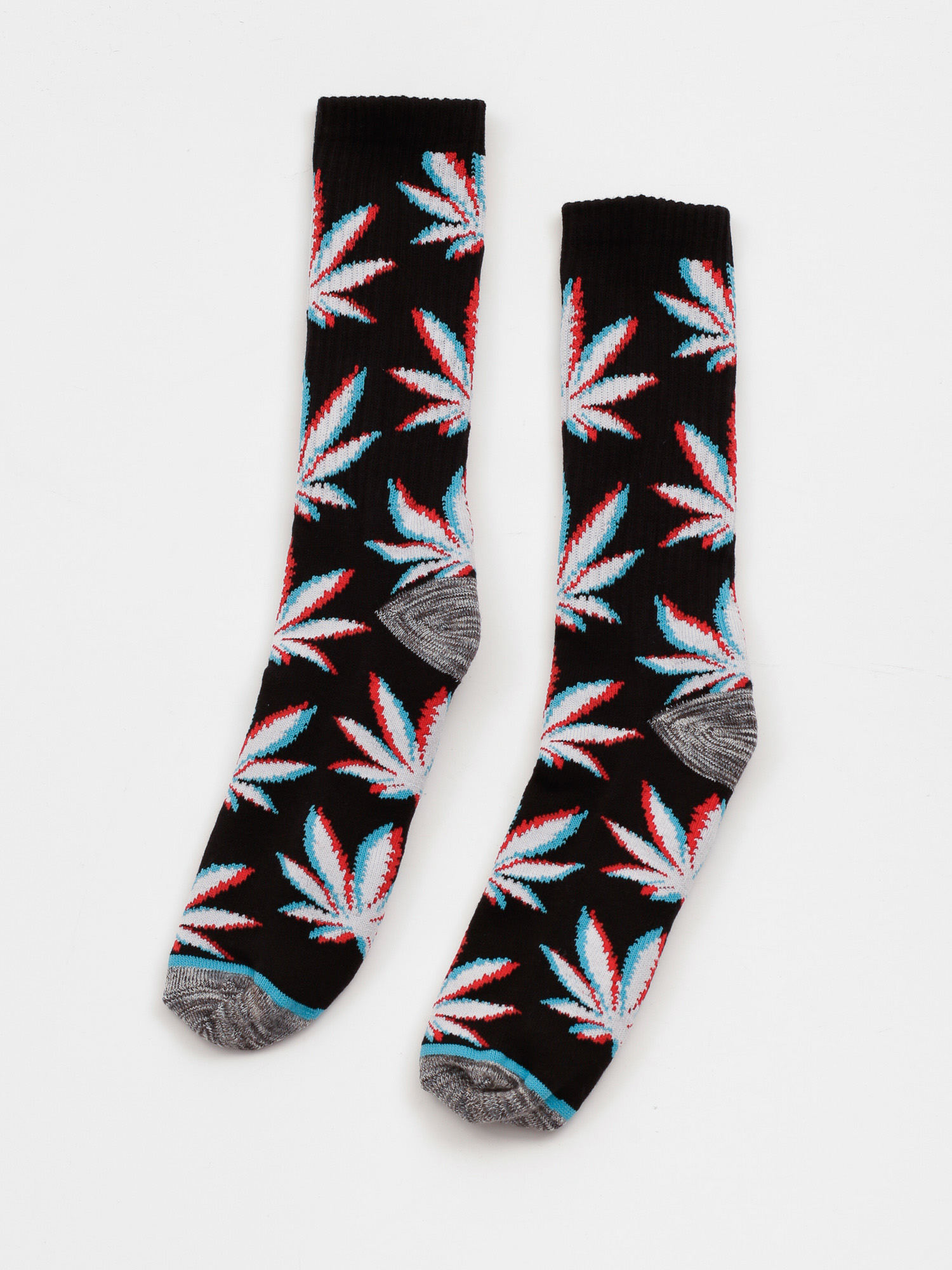 Skarpetki HUF Static Plantlife (black)