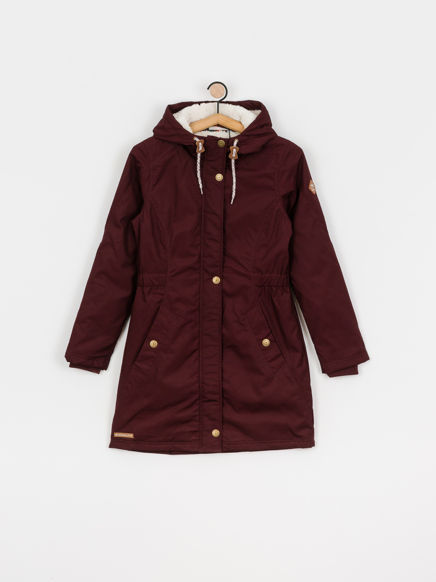 Kurtka Iriedaily Holina Coat Wmn (red wine)