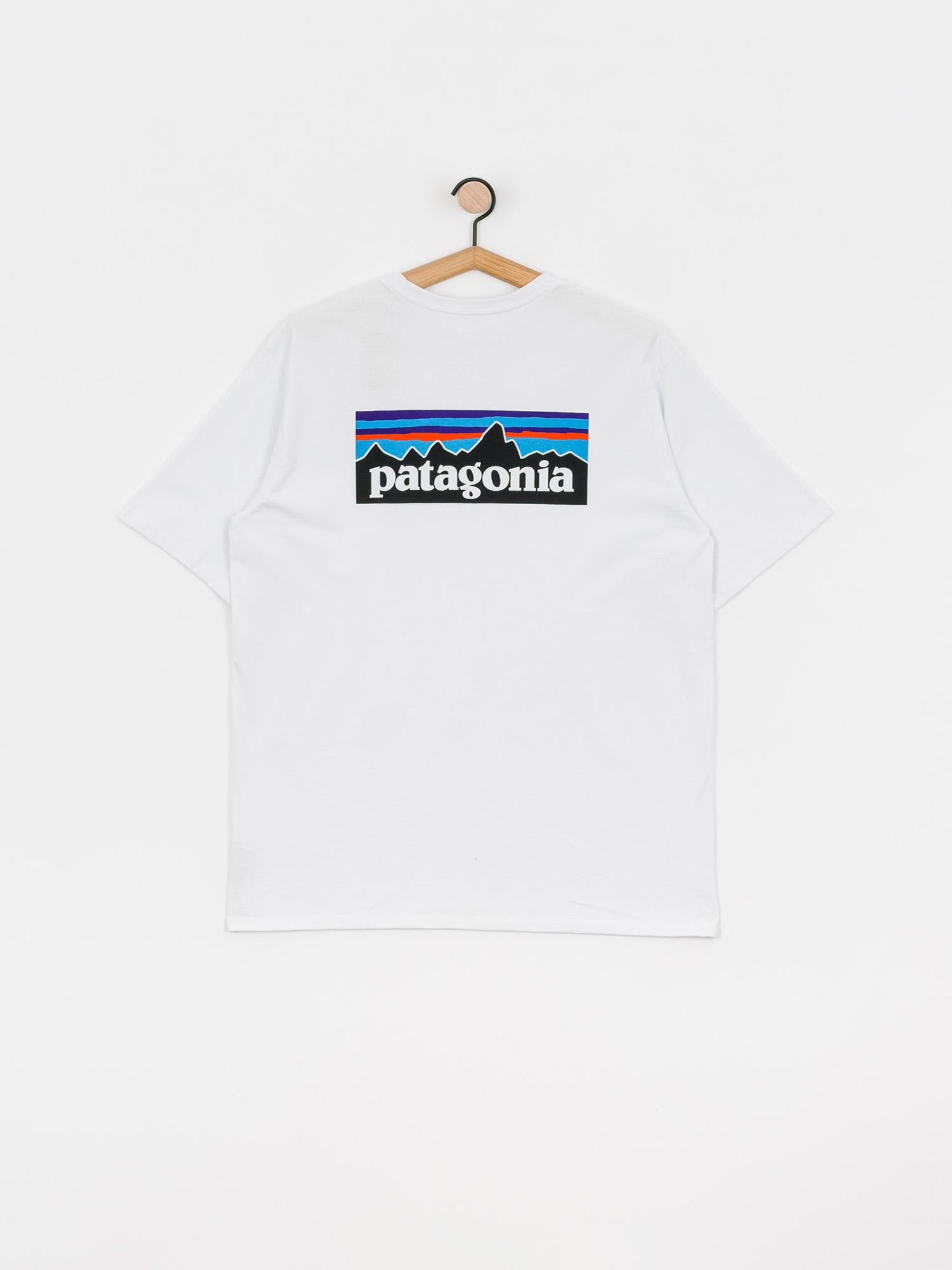 T-shirt Patagonia P6 Logo Responsibili (white)