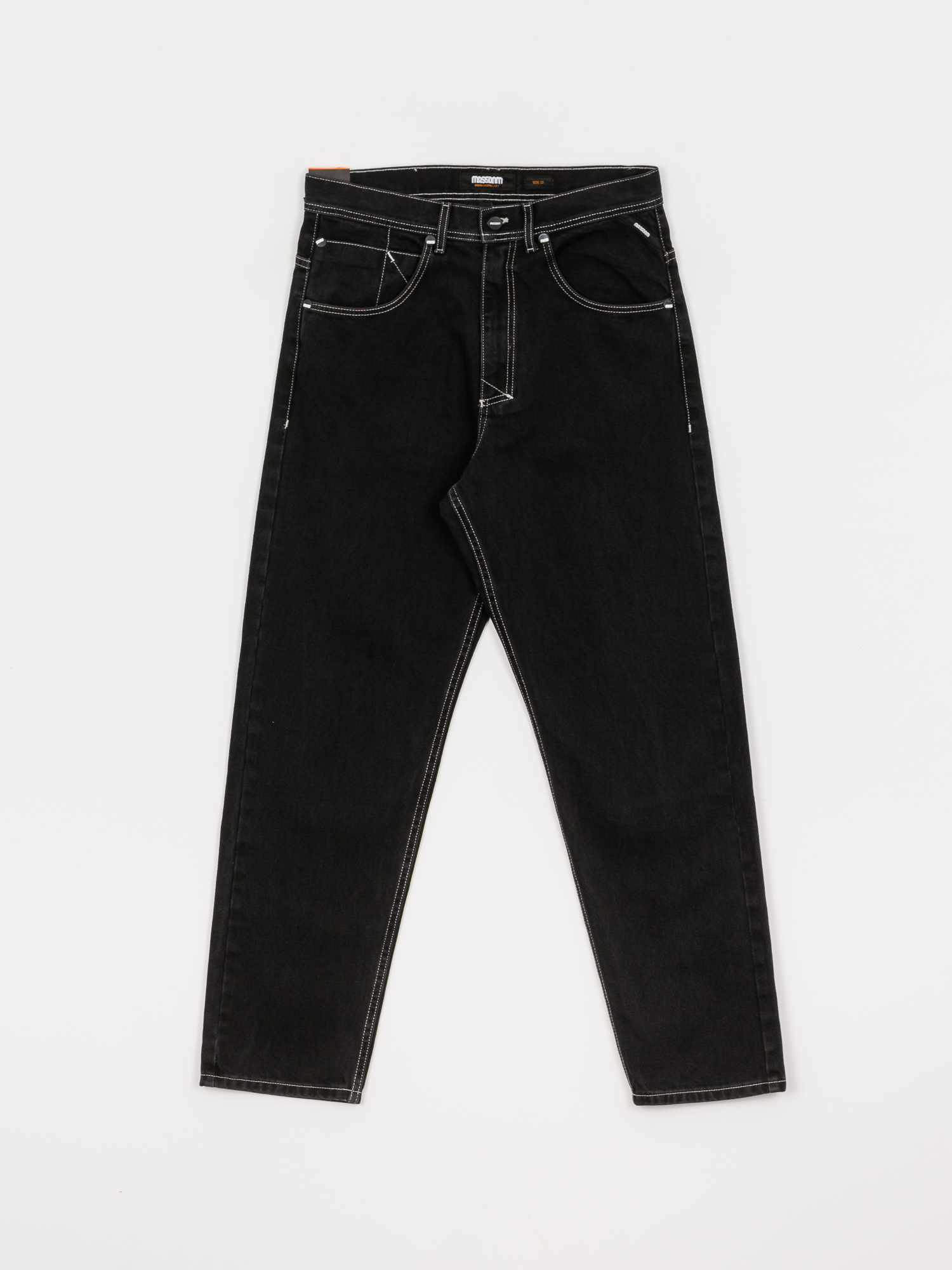 Spodnie MassDnm Craft Jeans Baggy Fit (black rinse)