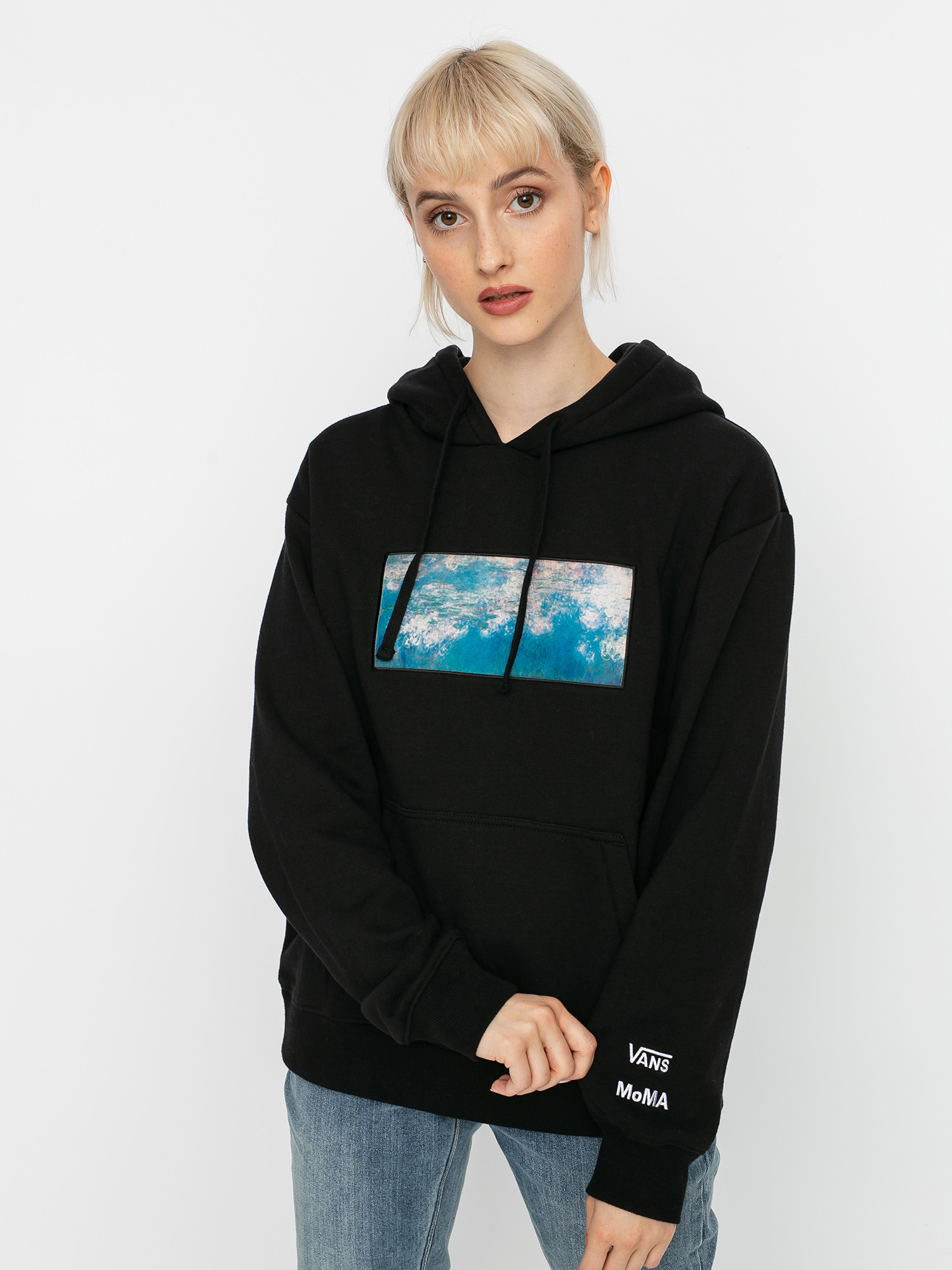 Bluza z kapturem Vans x MoMA Monet HD Wmn (claude monet)