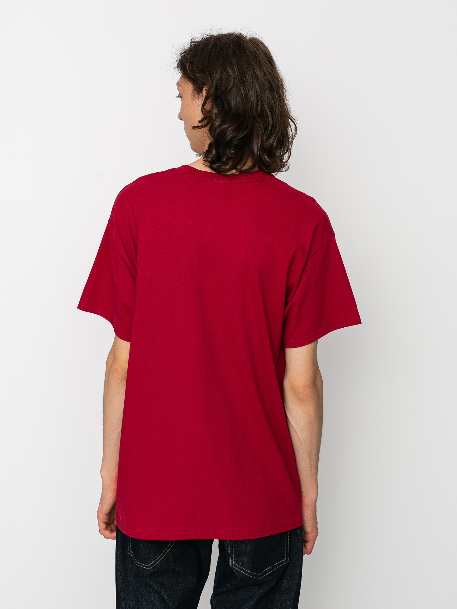 T-shirt Thrasher Flame (cardinal)