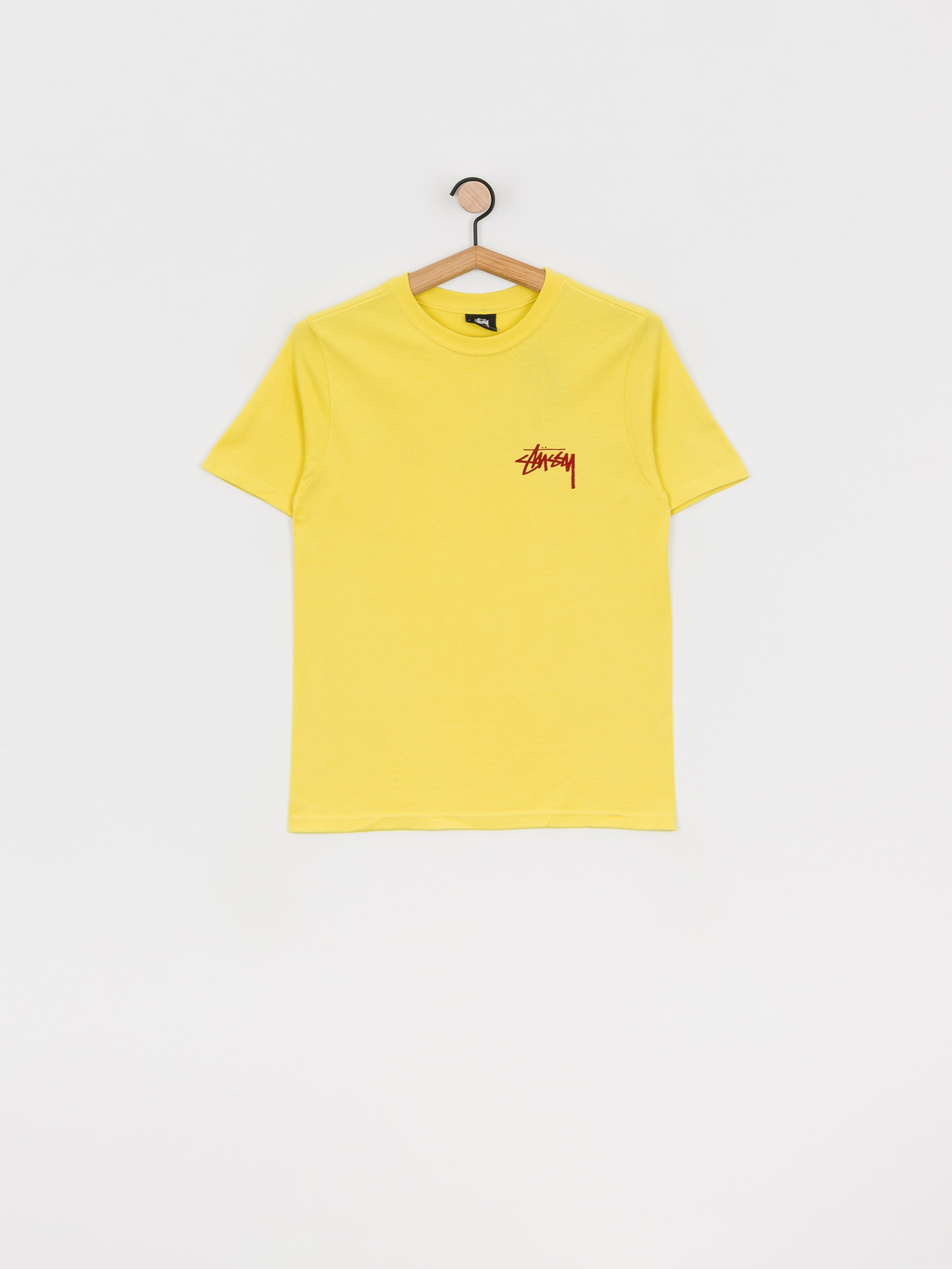 T-shirt Stussy Classic Stock Wmn (lemon)