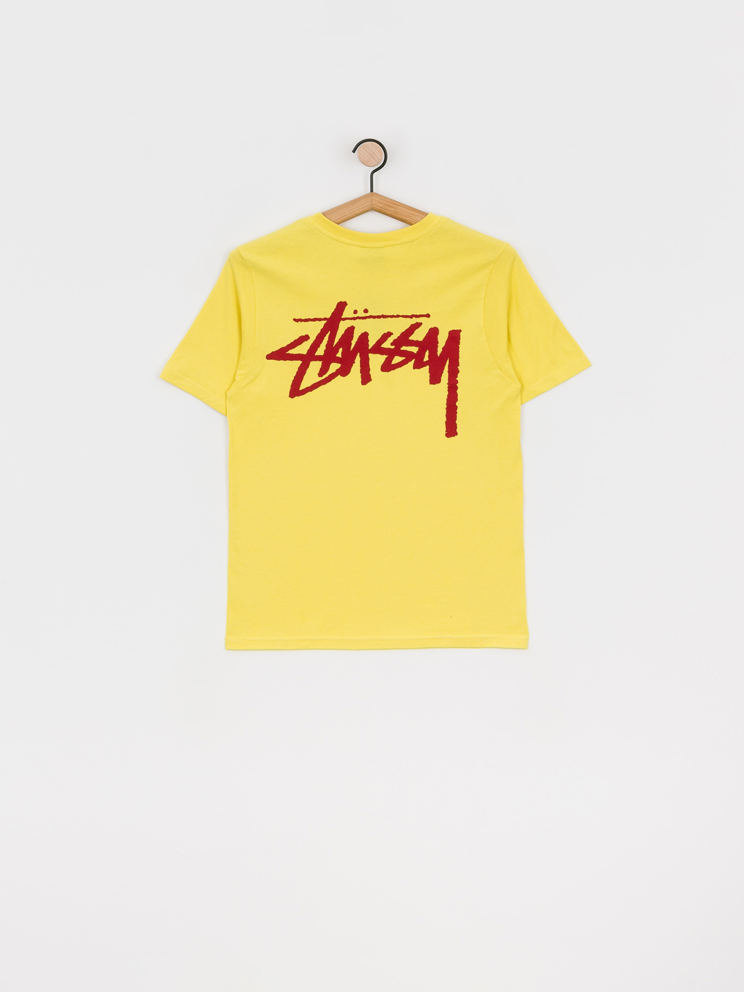 T-shirt Stussy Classic Stock Wmn (lemon)
