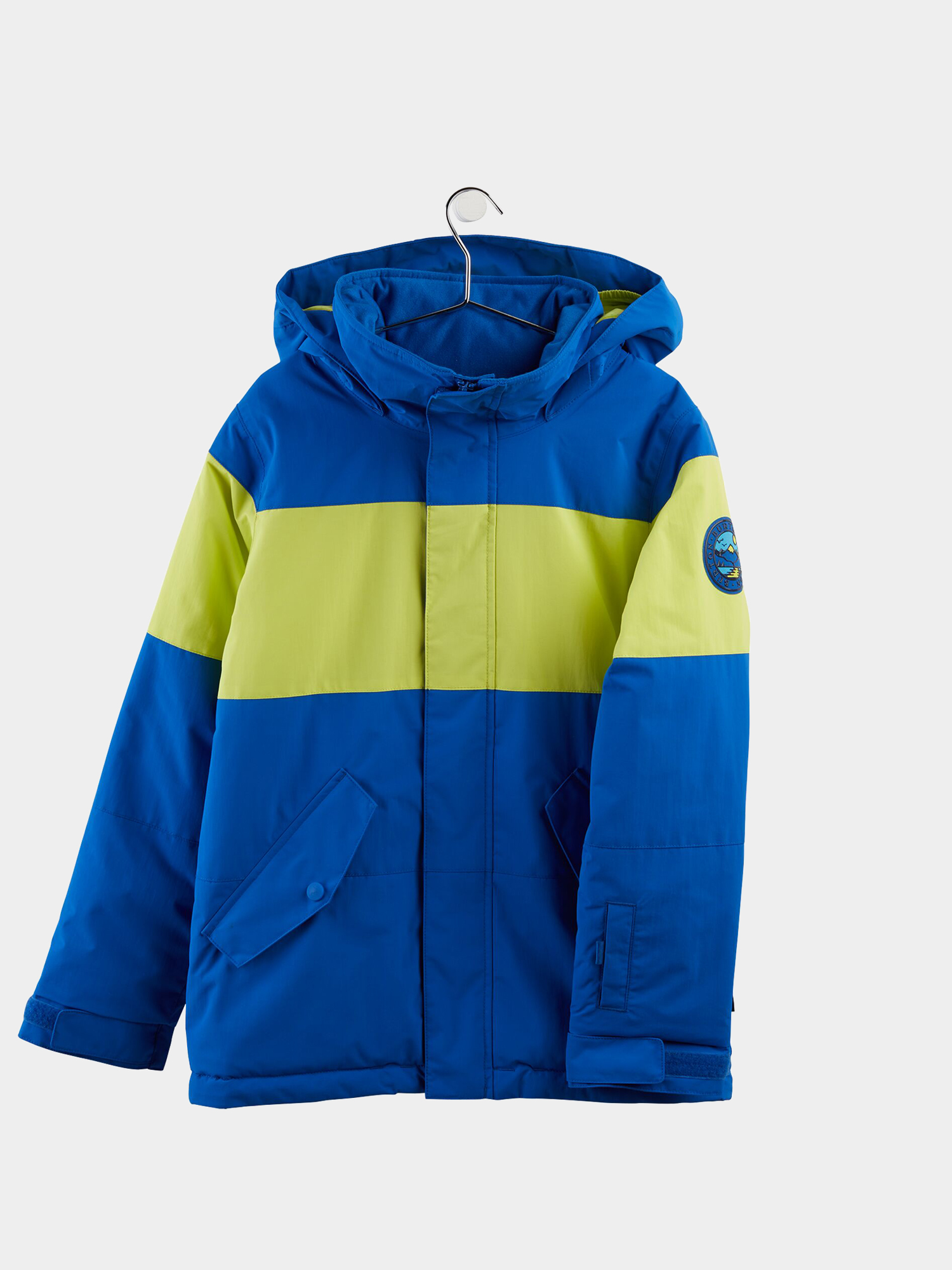 Kurtka snowboardowa Burton Symbol (lapis blue/limeade)