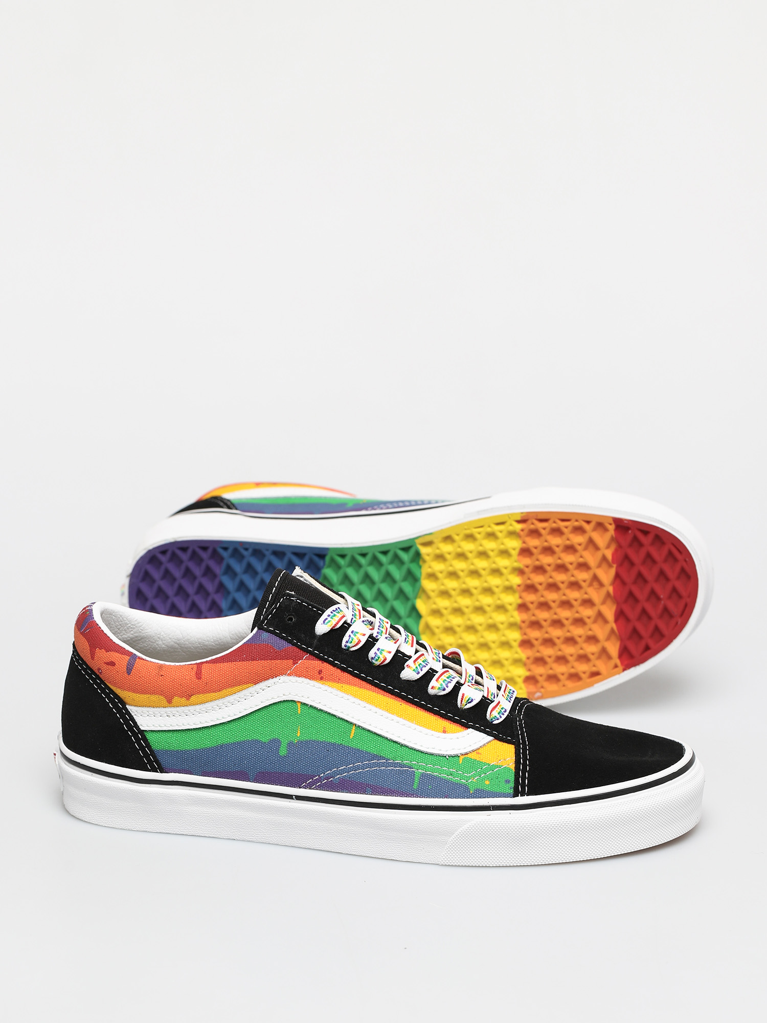 Buty Vans Old Skool (rainbow drip/blkmlttrwht)