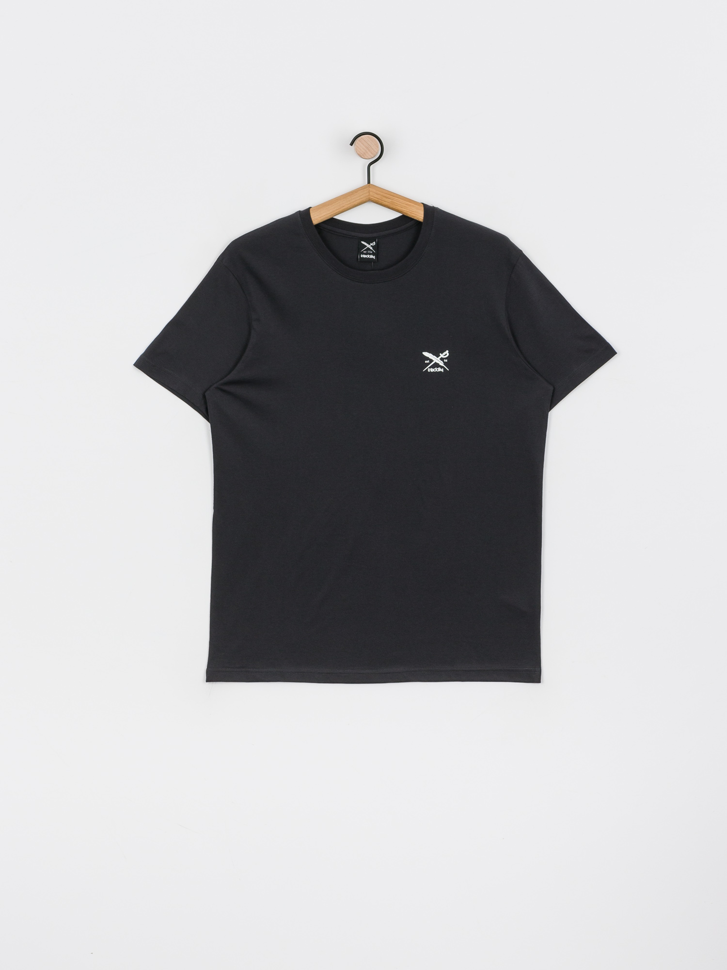 T-shirt Iriedaily Chestflag (coal)