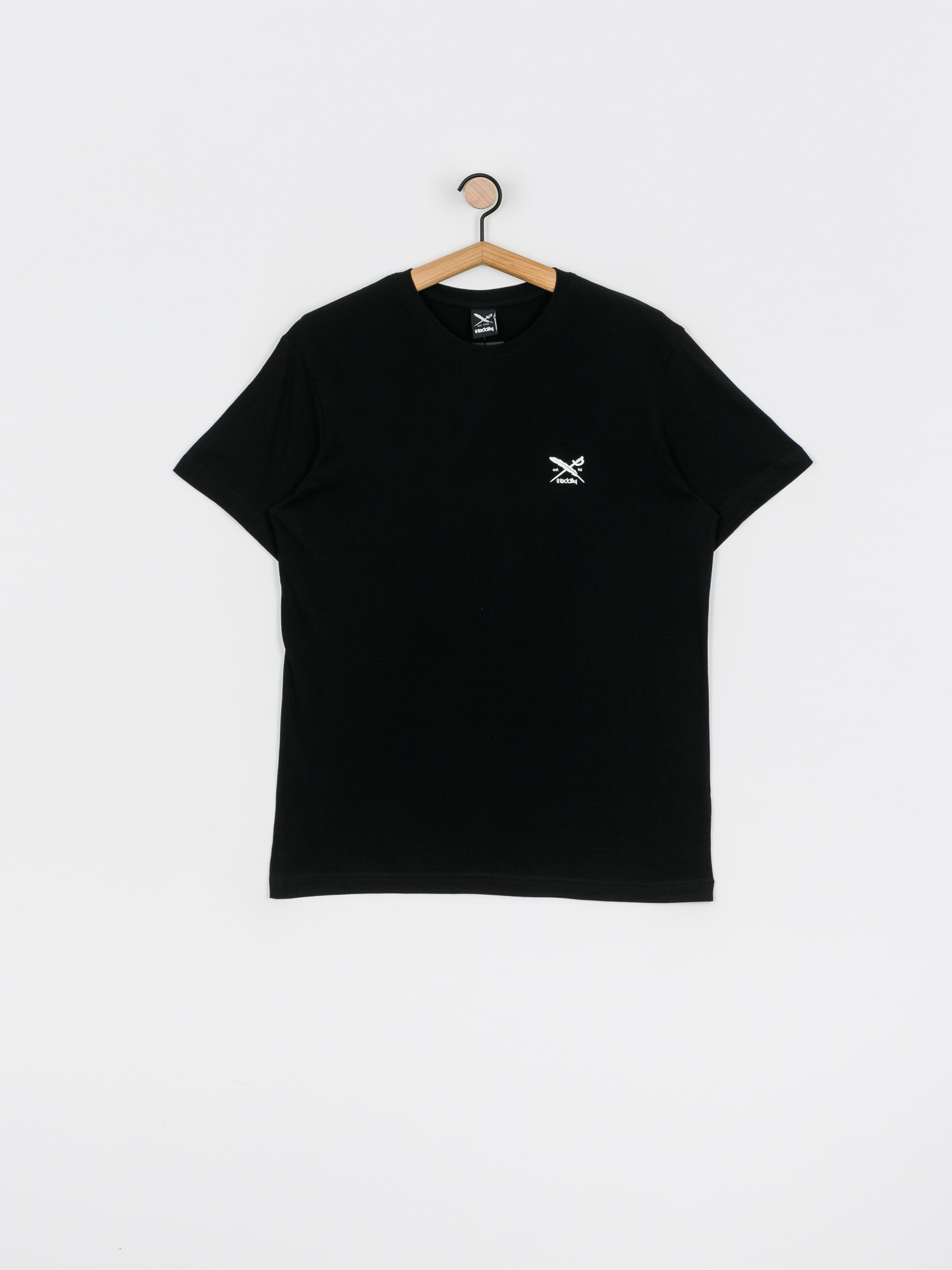 T-shirt Iriedaily Chestflag (black)