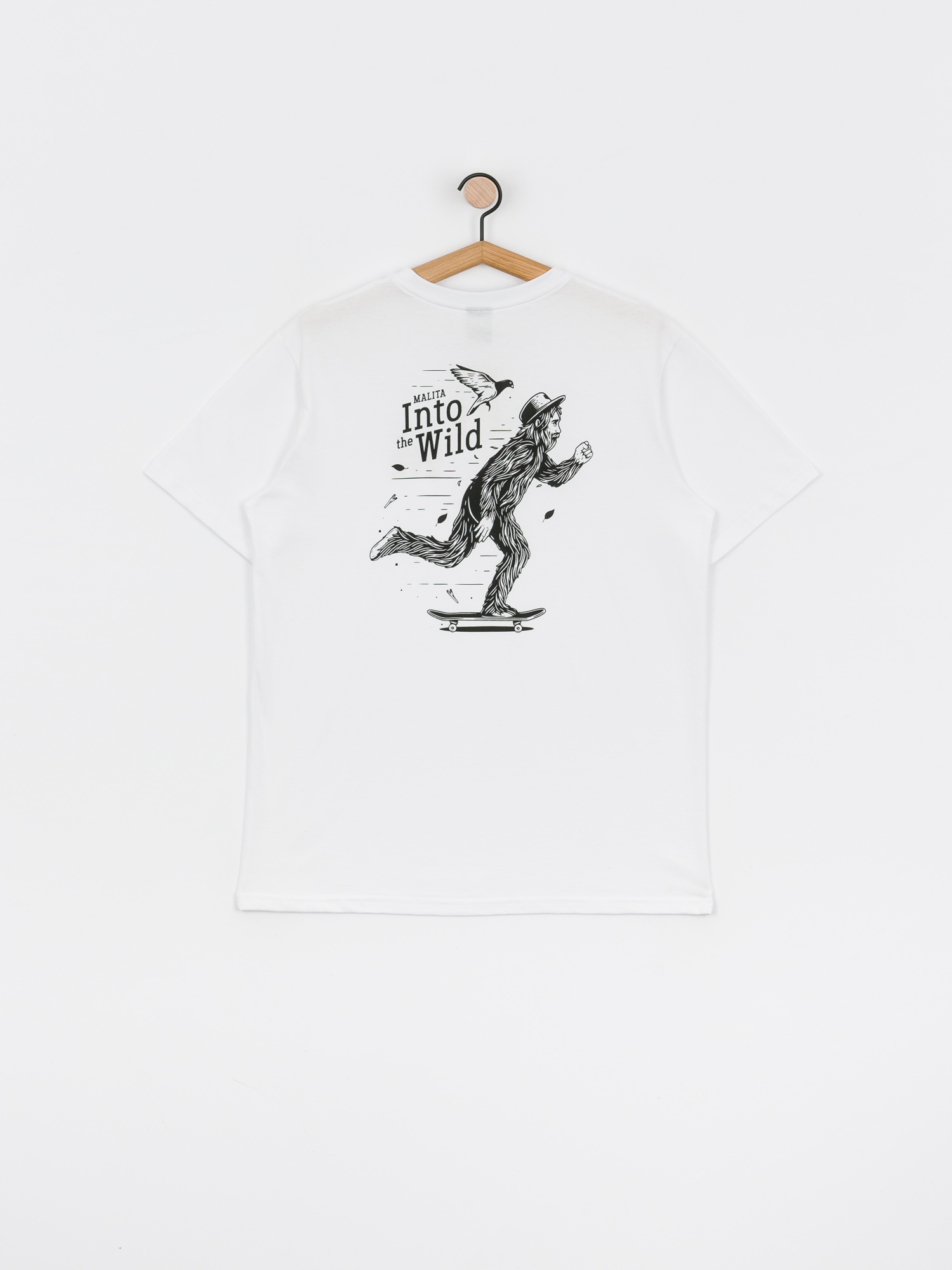 T-shirt Malita Skate (wild white)