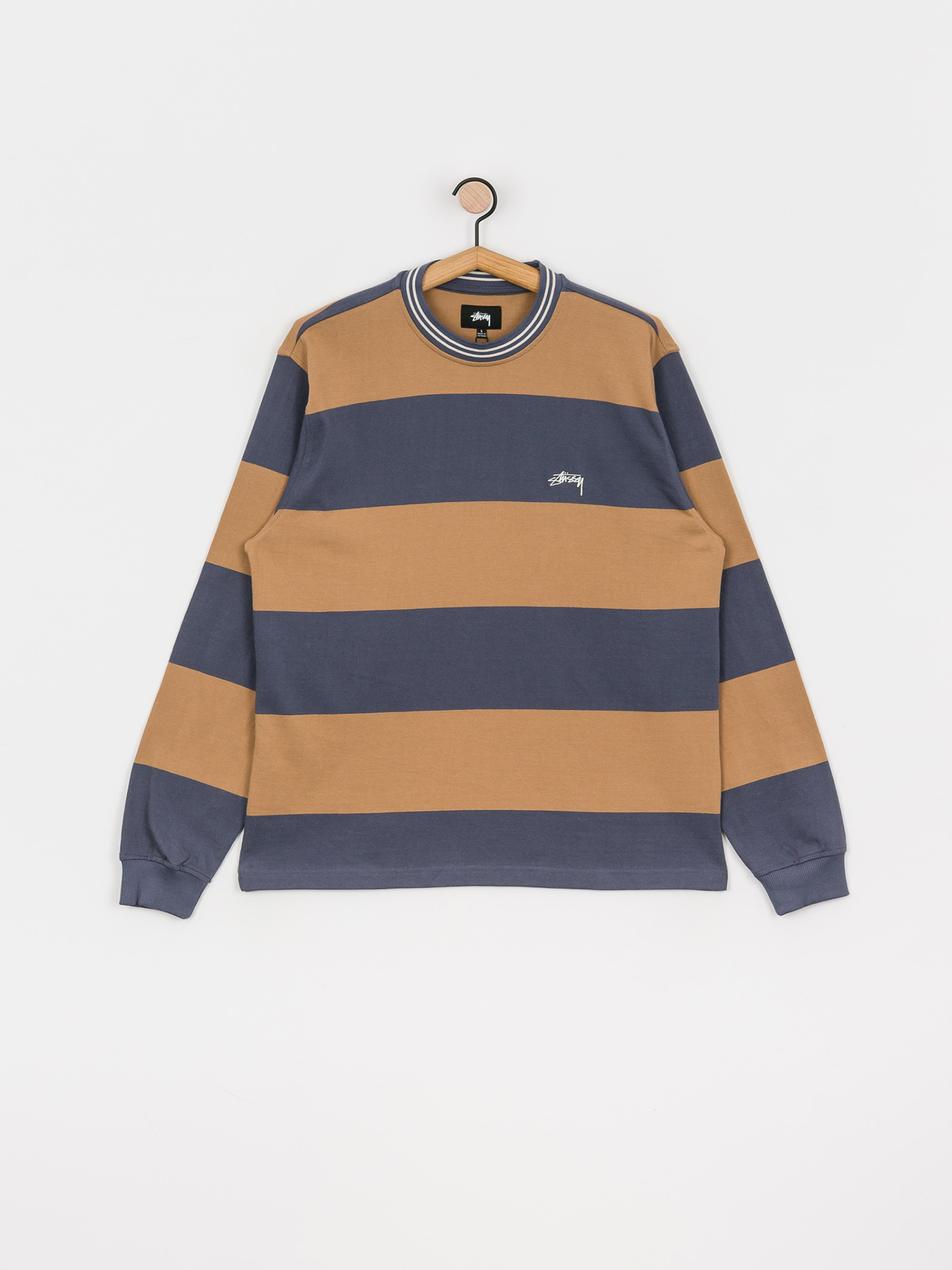 Longsleeve Stussy Moore Stripe (navy)