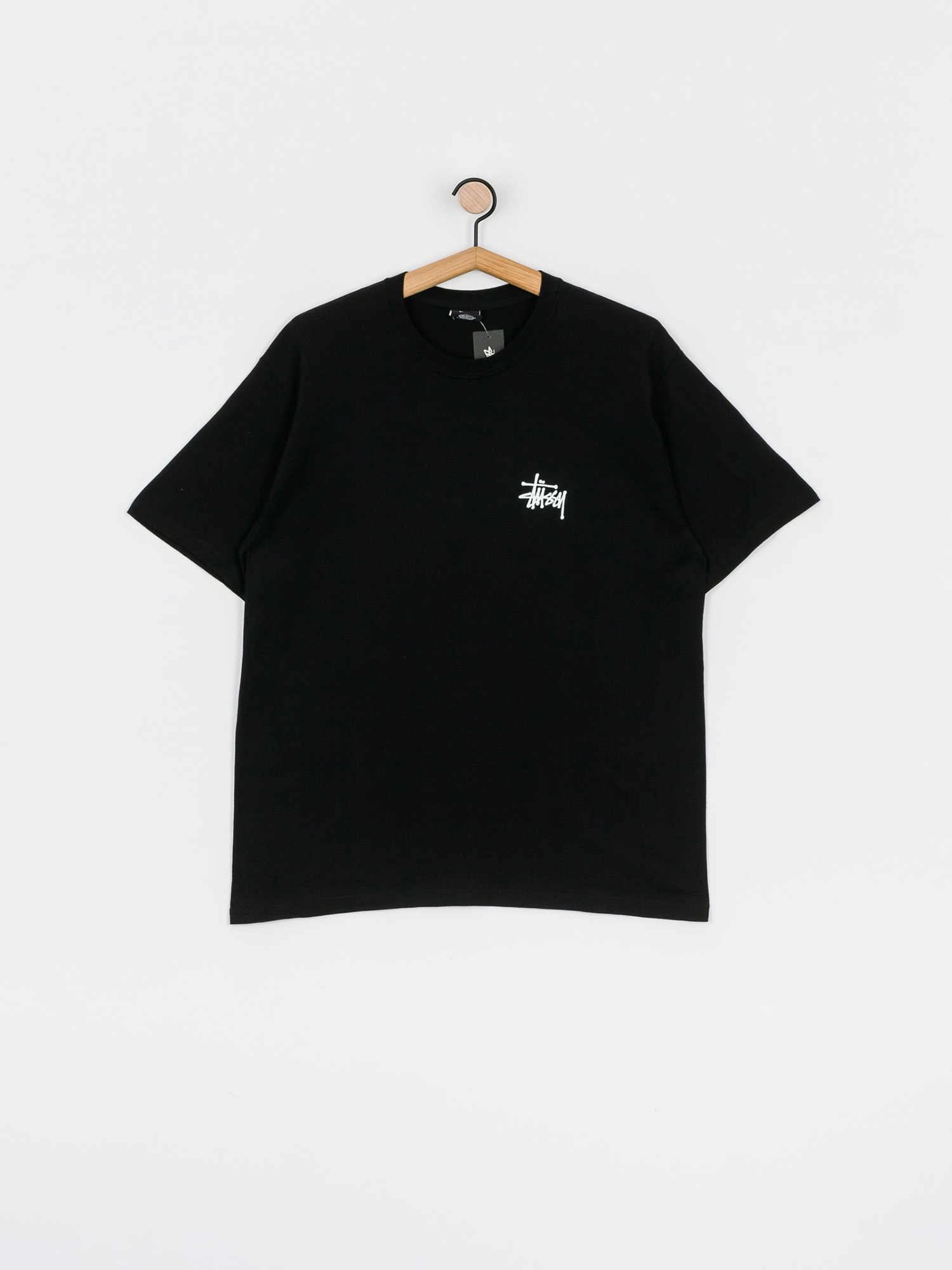 【Stussy】Basic Stussy T-Shirt T-shirt Stussy Basic Stussy - czarny (black)