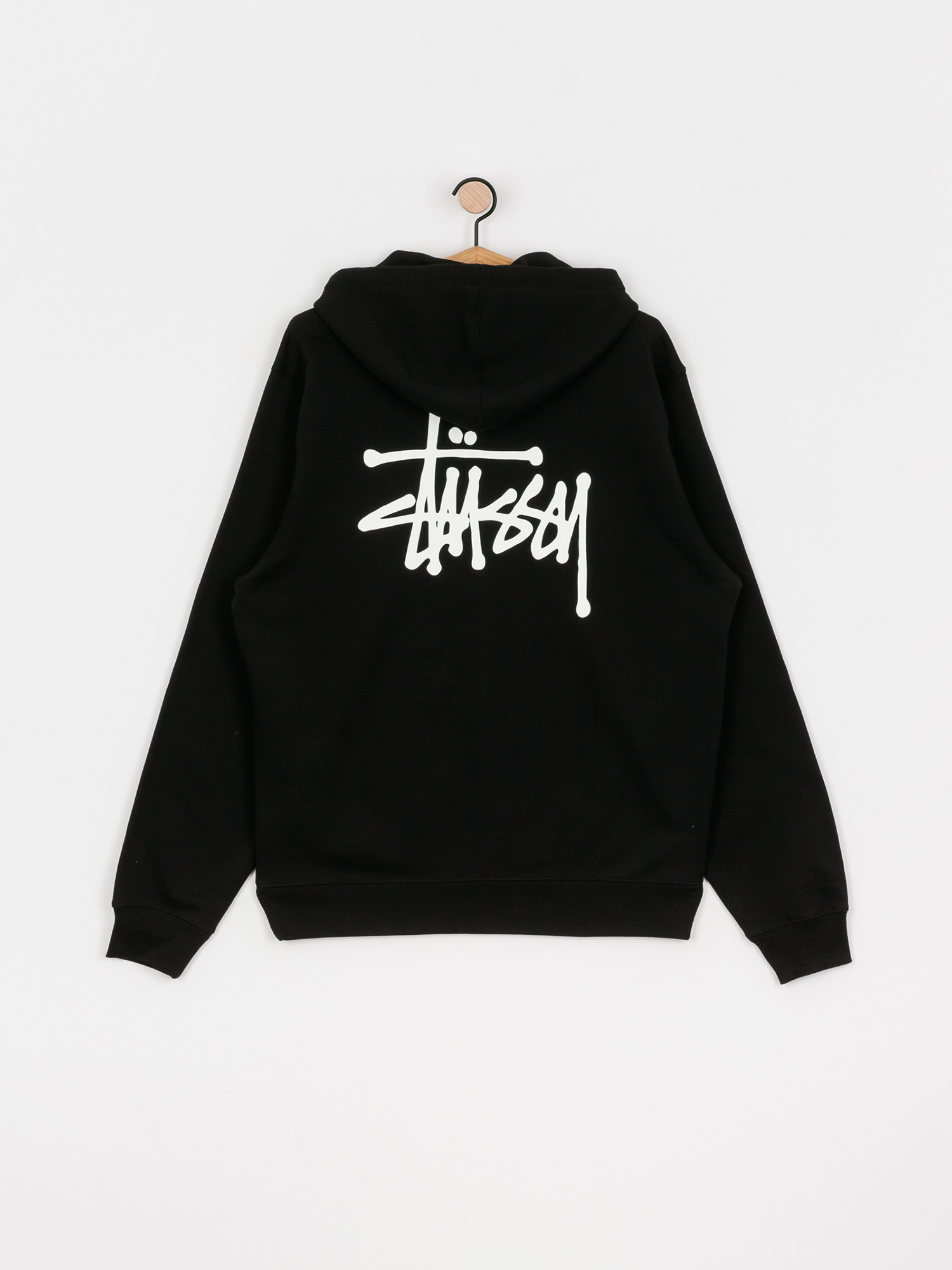 Bluza z kapturem Stussy Basic Stussy ZHD (black)