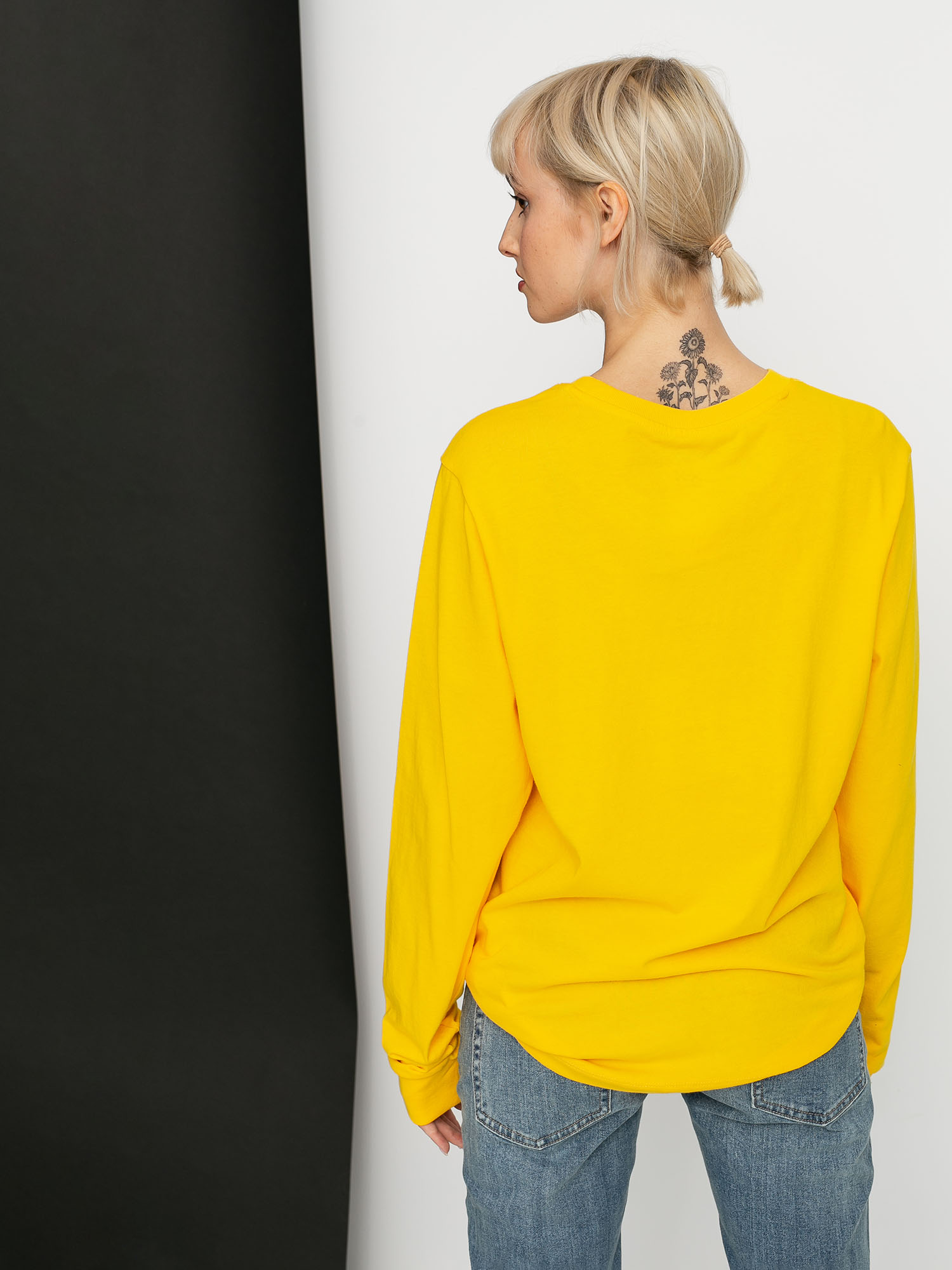 Longsleeve Vans Make Me Your Own Wmn (lemon chrome)