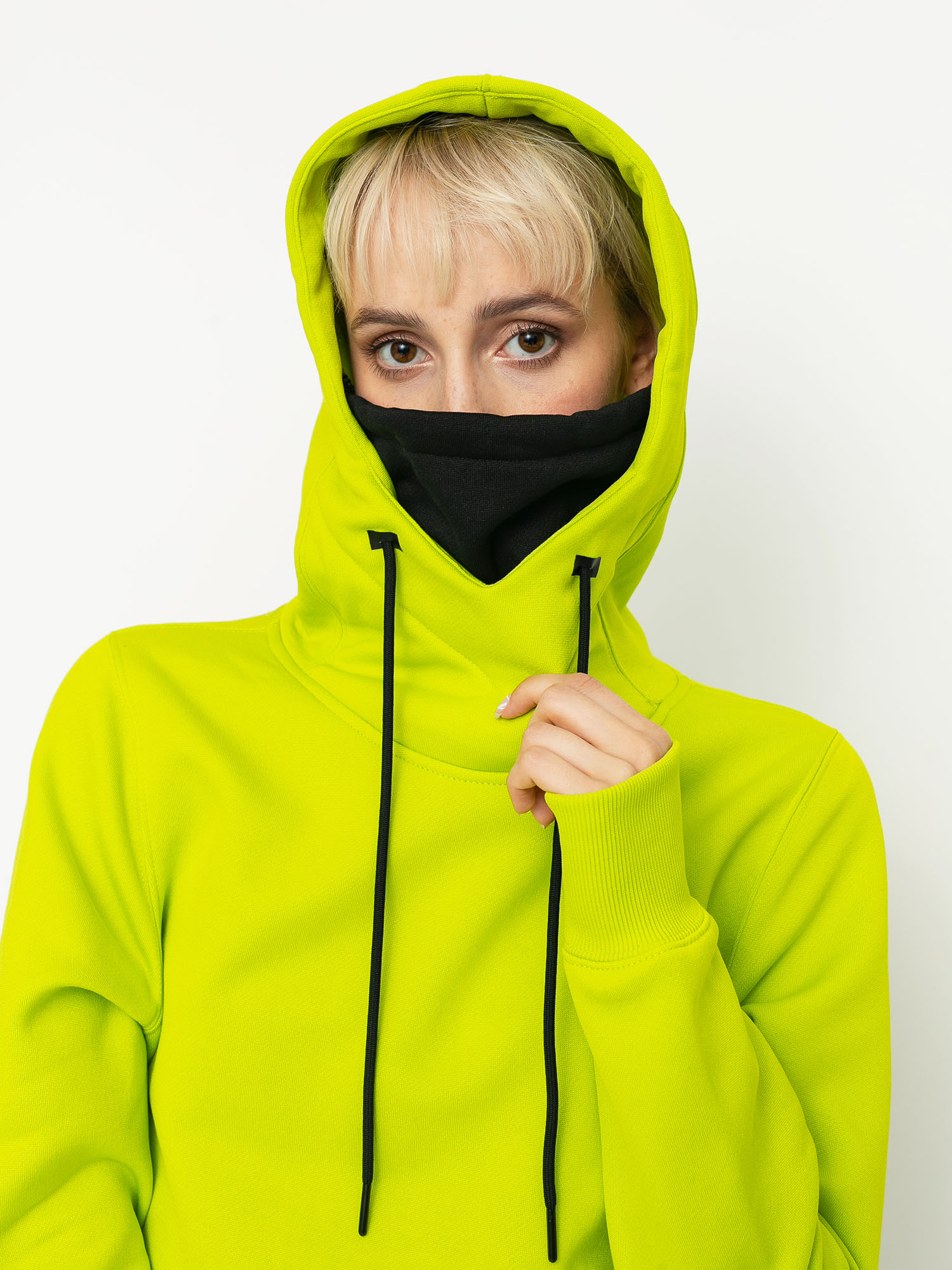 Damska Bluza aktywna Volcom Spring Shred HD (lime)