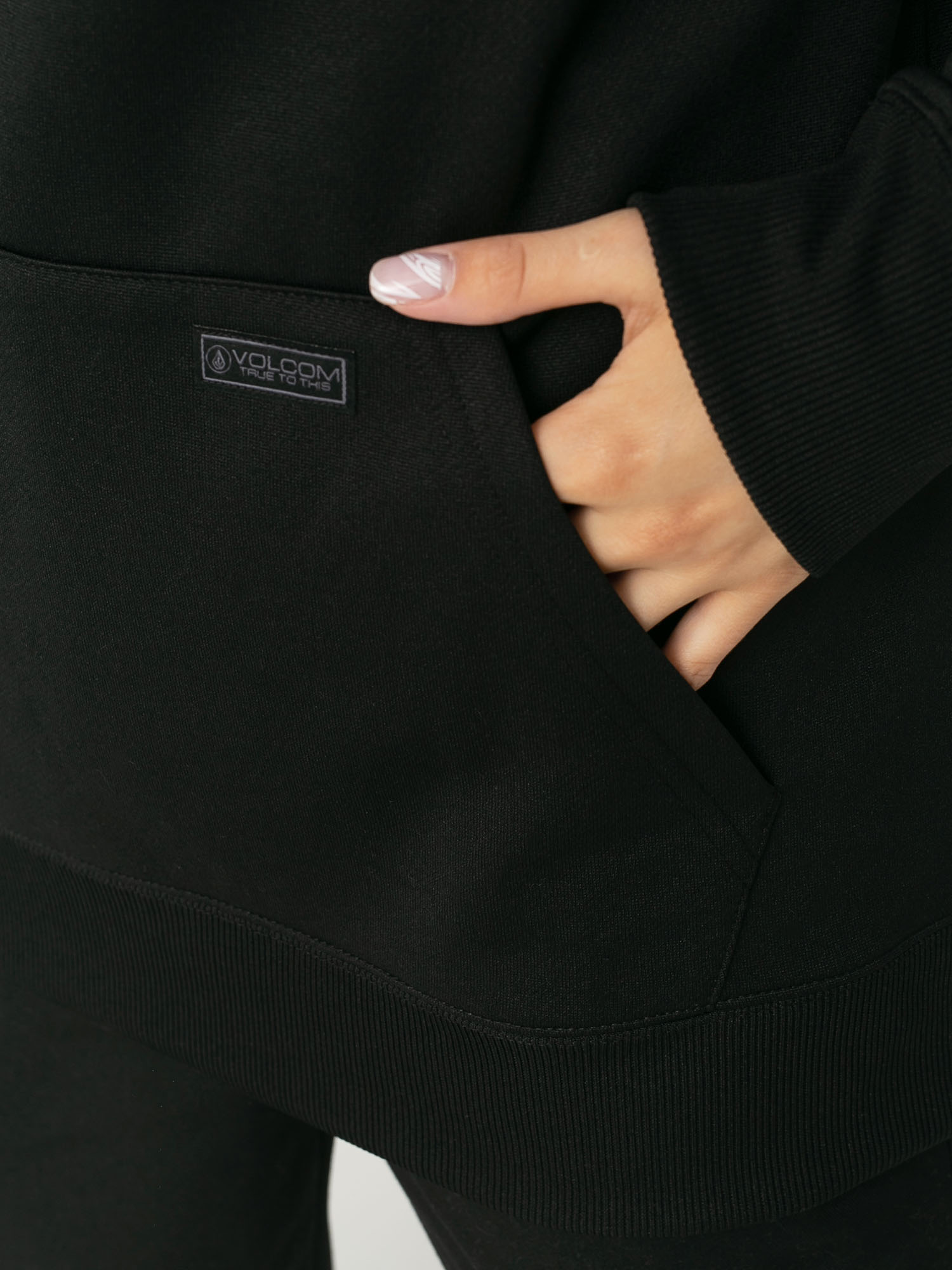 Damska Bluza aktywna Volcom Yerba HD (black)