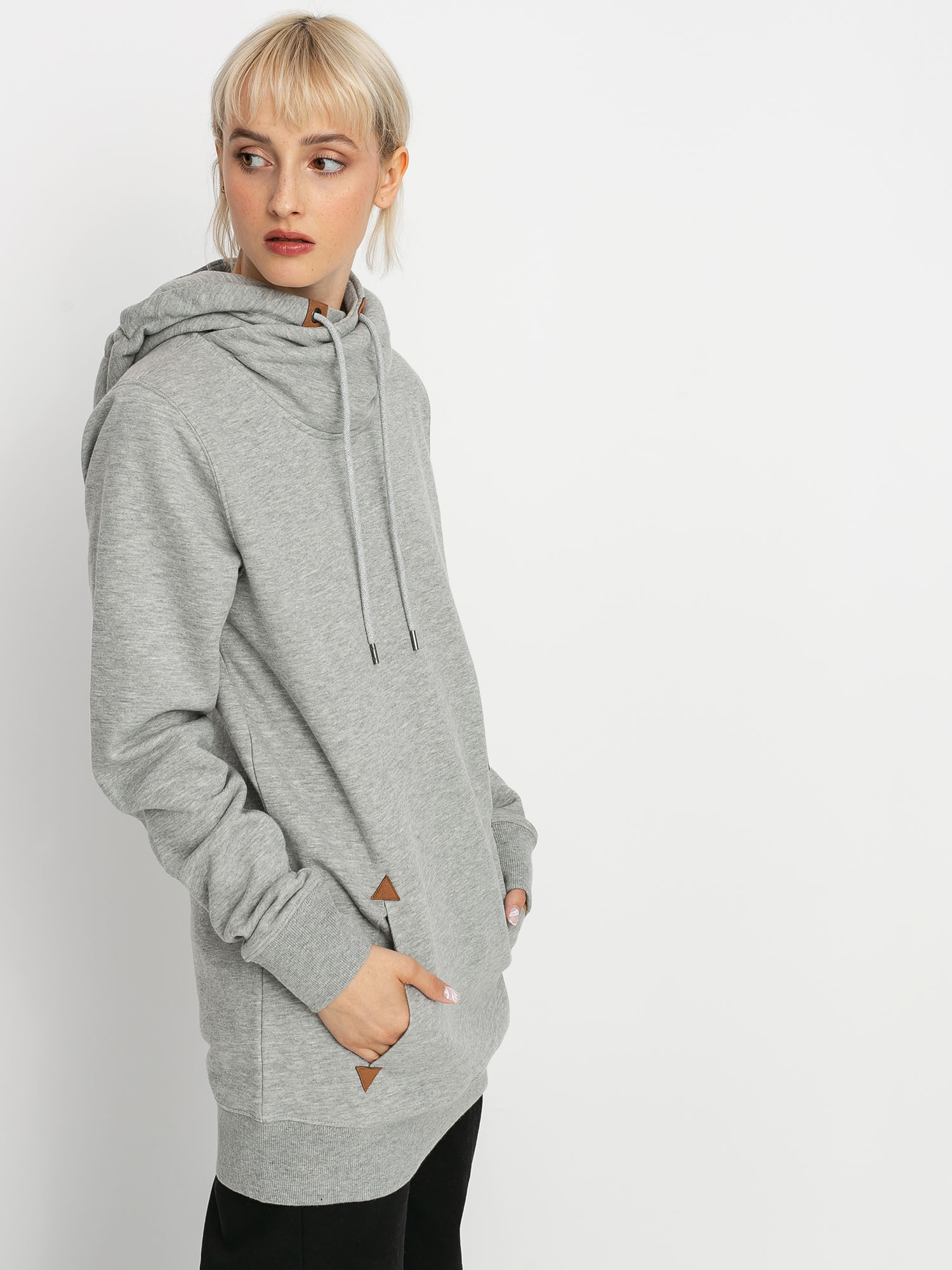 Damska Bluza aktywna Volcom Tower HD (heather grey)