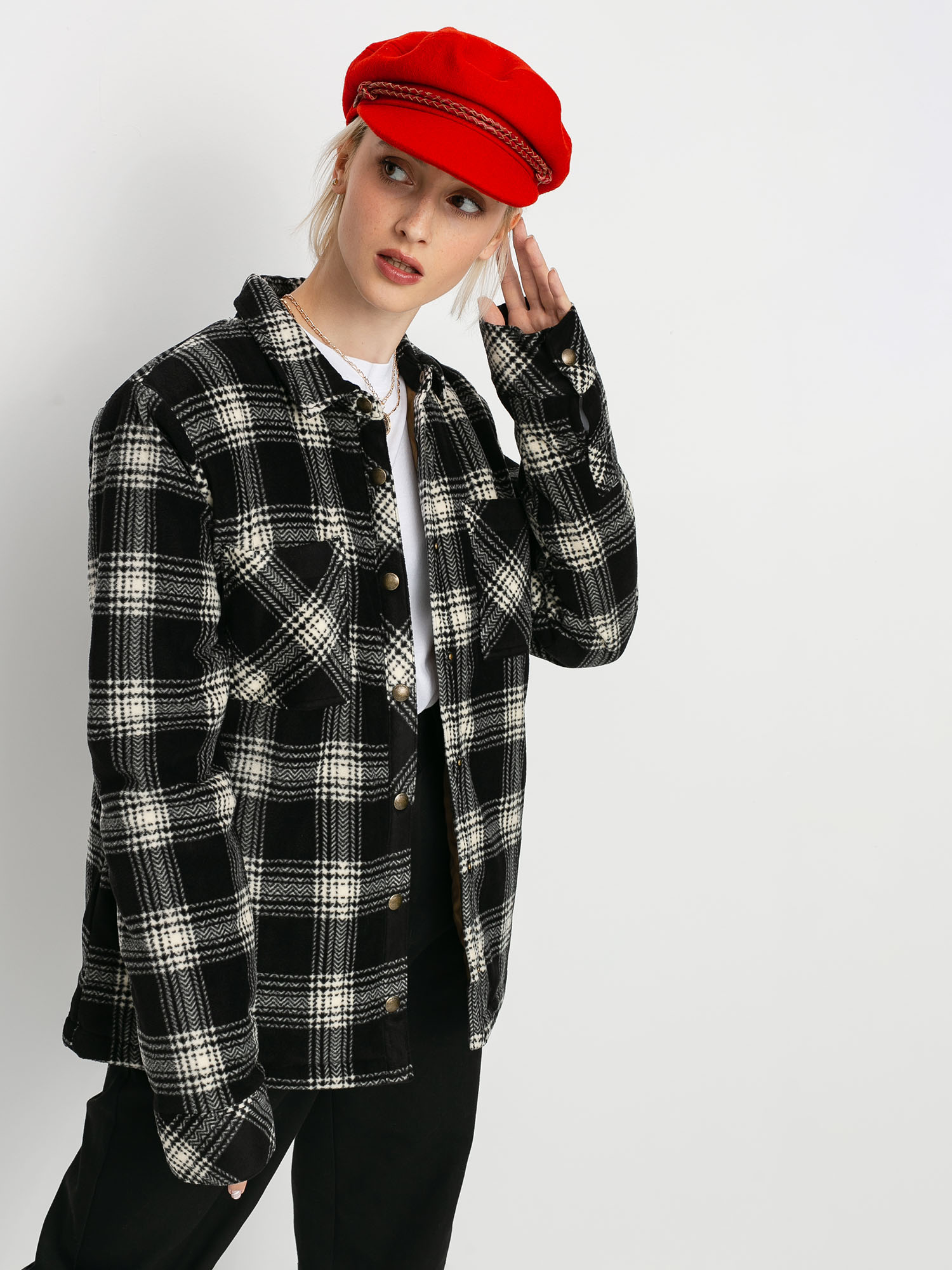 Kurtka Volcom Plaid Dreams Wmn (sand)