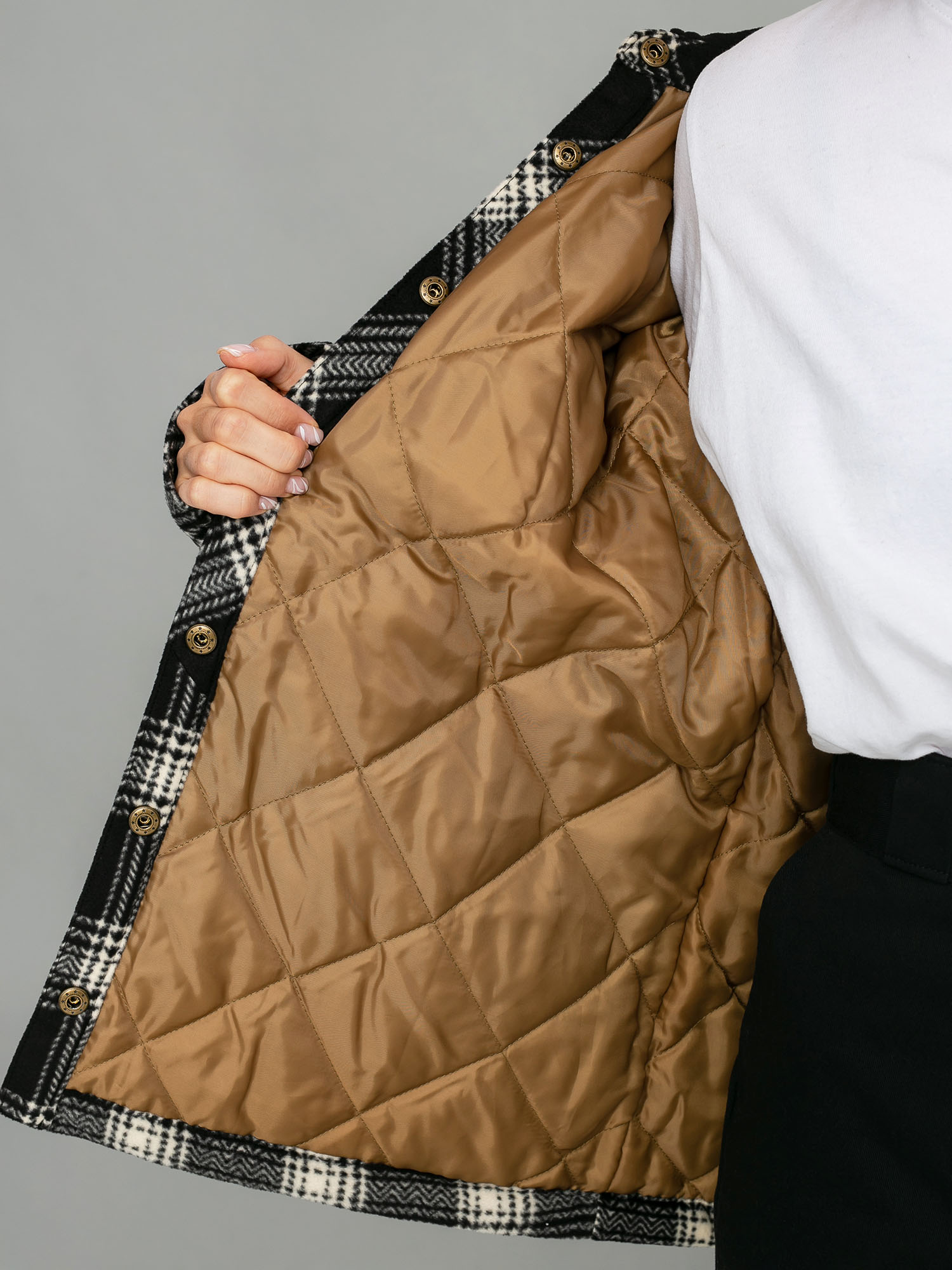 Kurtka Volcom Plaid Dreams Wmn (sand)