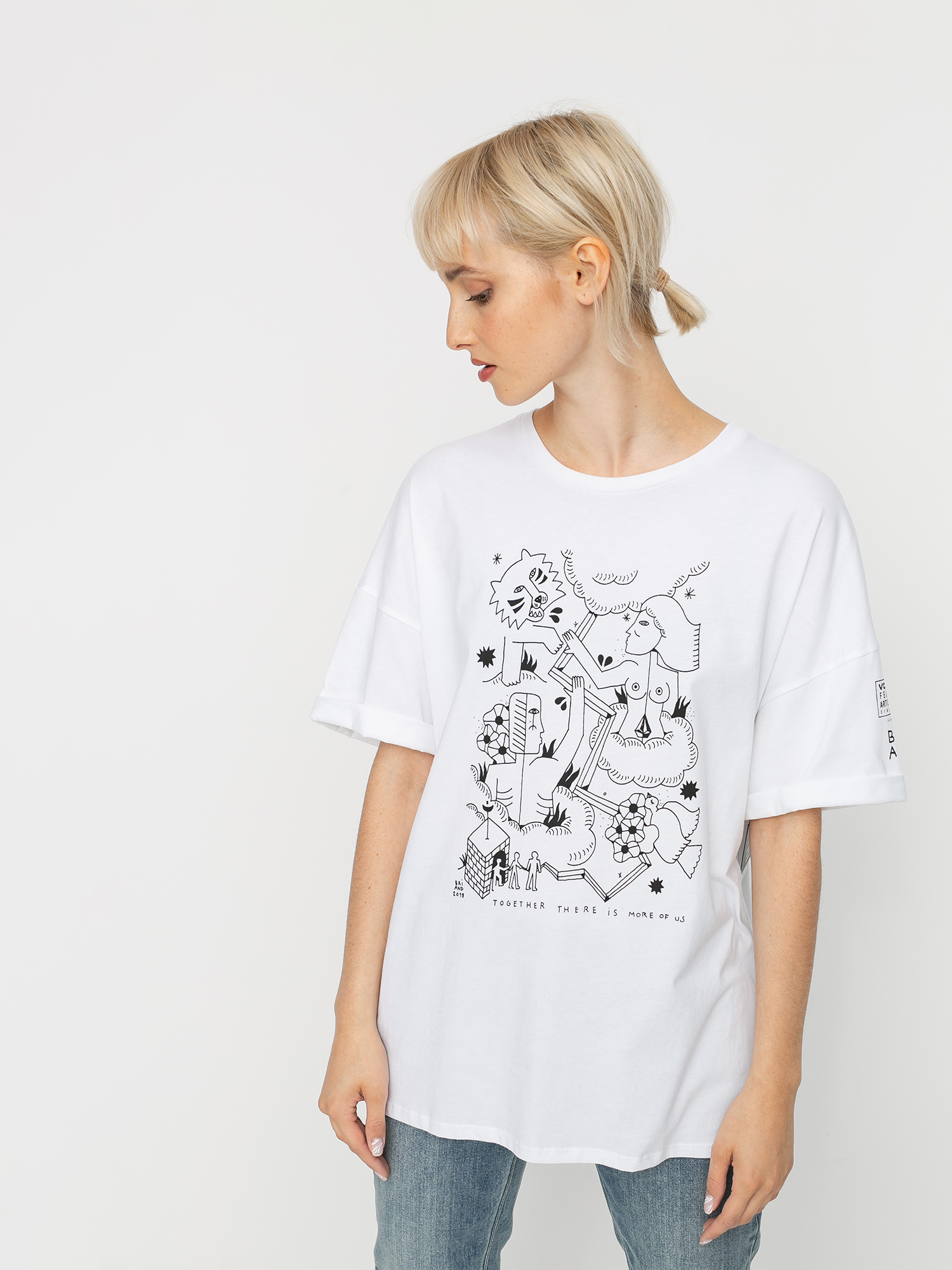T-shirt Volcom Briand Wmn (white)
