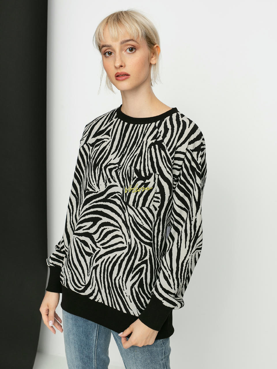 Longsleeve Volcom Golden Hour Wmn (animal print)