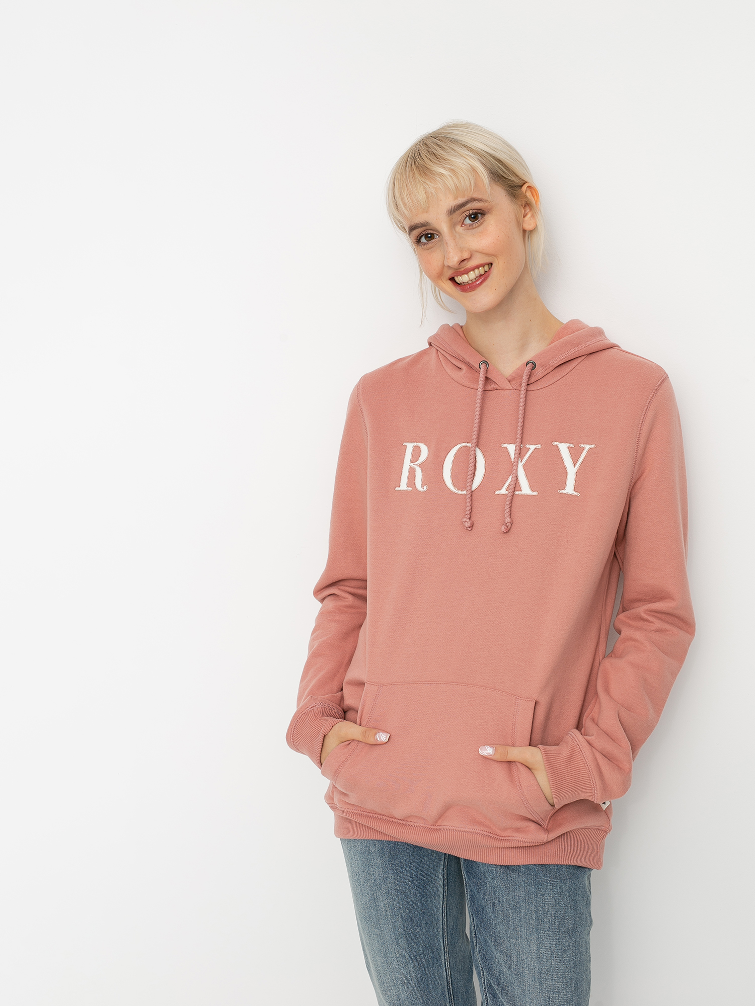Bluza z kapturem Roxy Day Breaks A HD Wmn (ash rose)