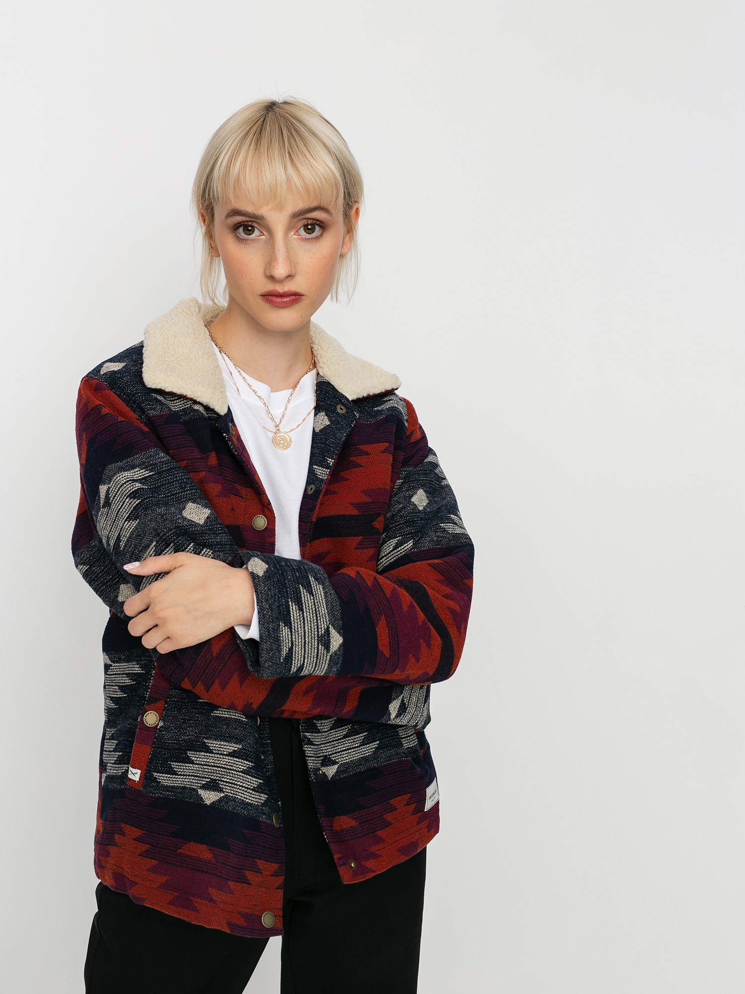Kurtka Iriedaily Team Sherpa Wmn (bluegrey)
