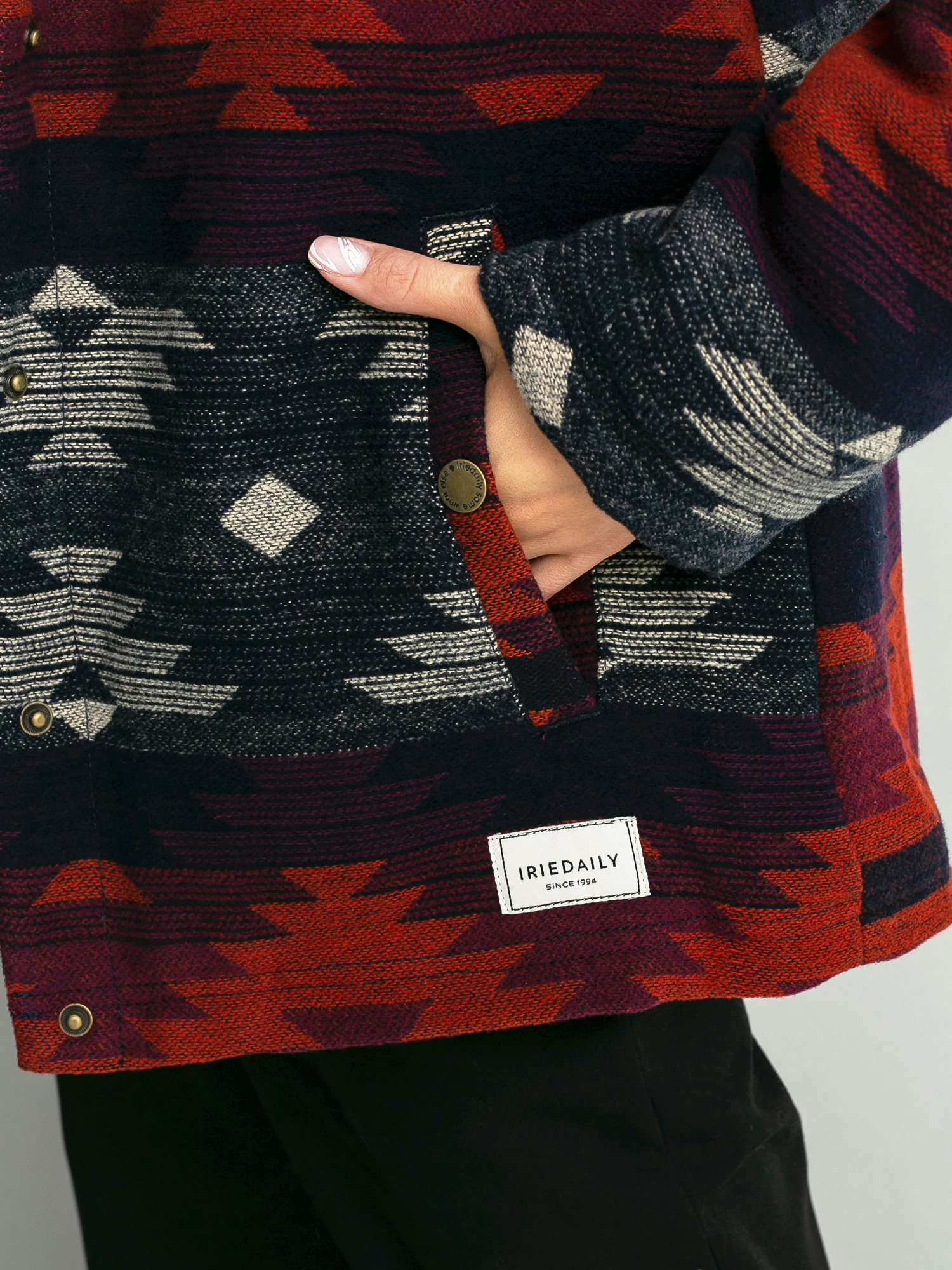 Kurtka Iriedaily Team Sherpa Wmn (bluegrey)