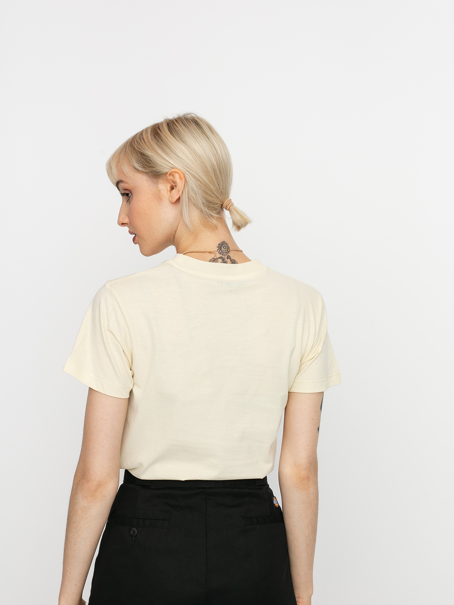 T-shirt Carhartt WIP Typeface Wmn (flour/black)