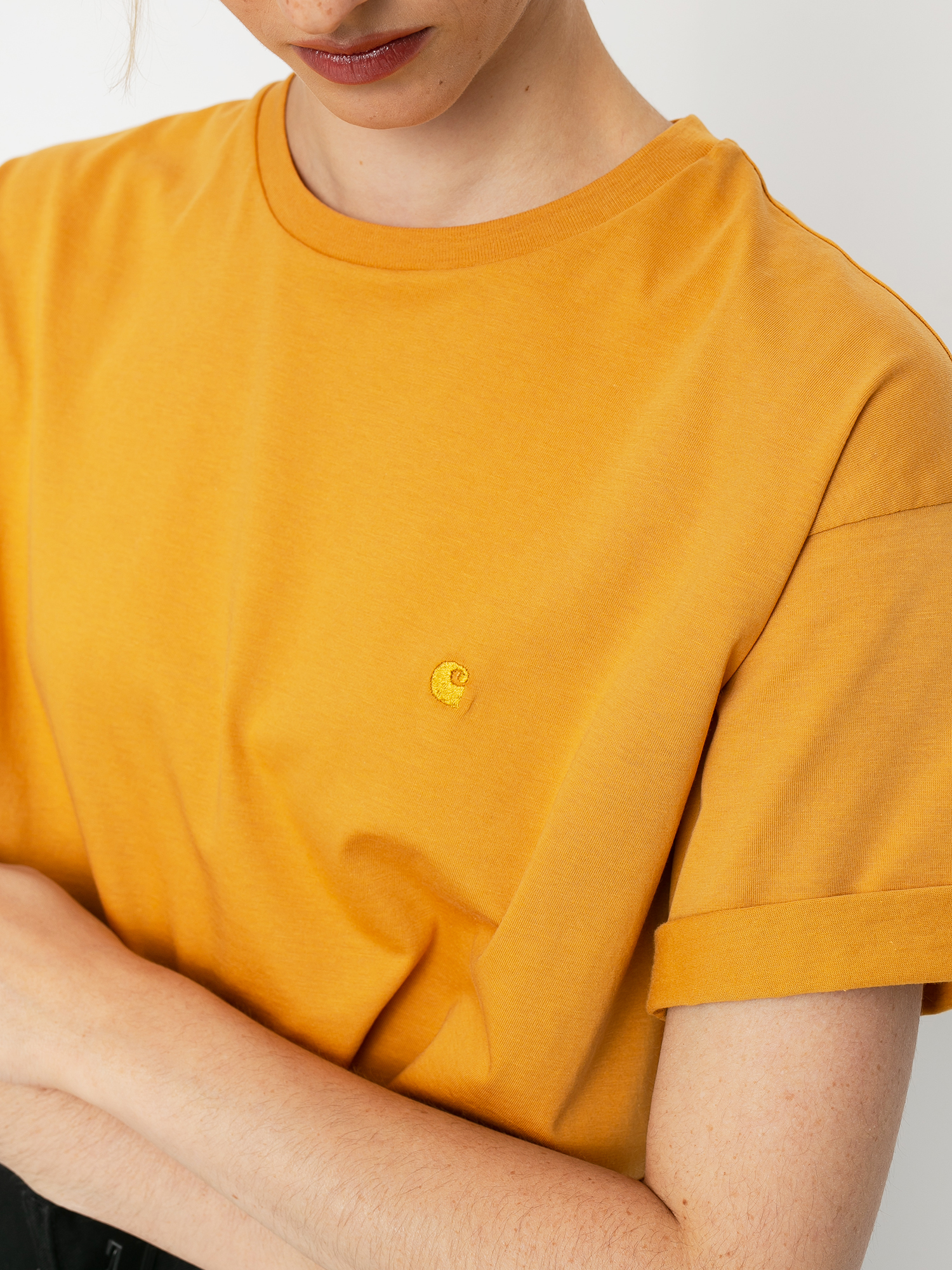 T-shirt Carhartt WIP Chase Wmn (winter sun/gold)