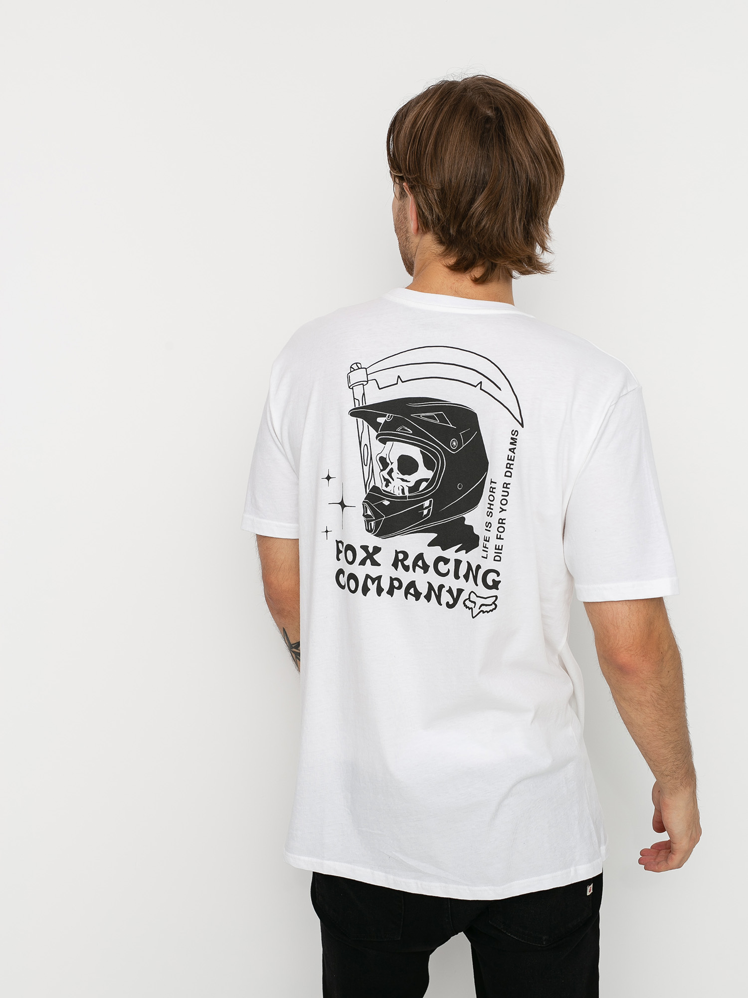 T-shirt Fox Death Wish Premium (opt wht)