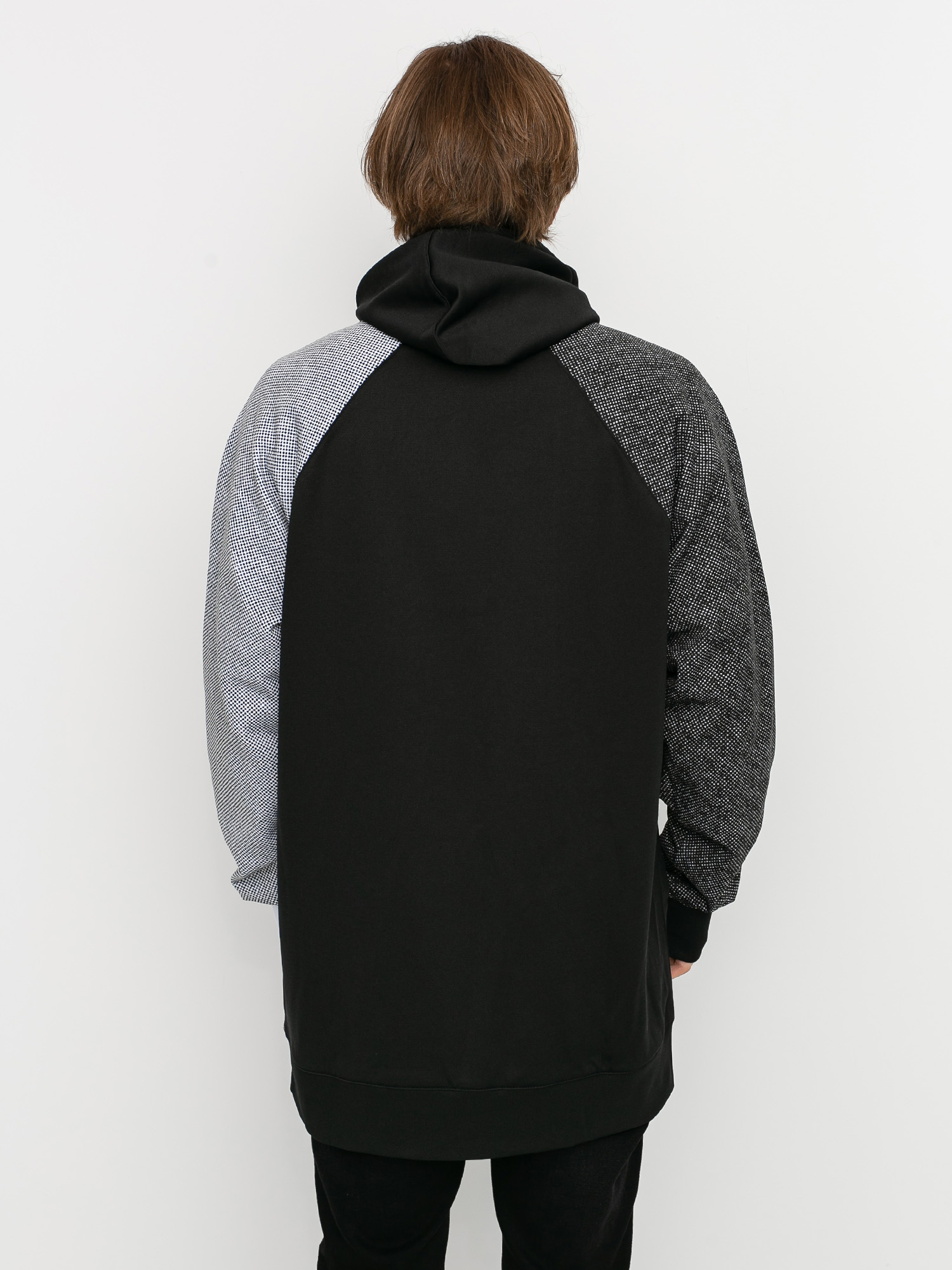 Męska Bluza aktywna Volcom Hydro Riding HD (black check)