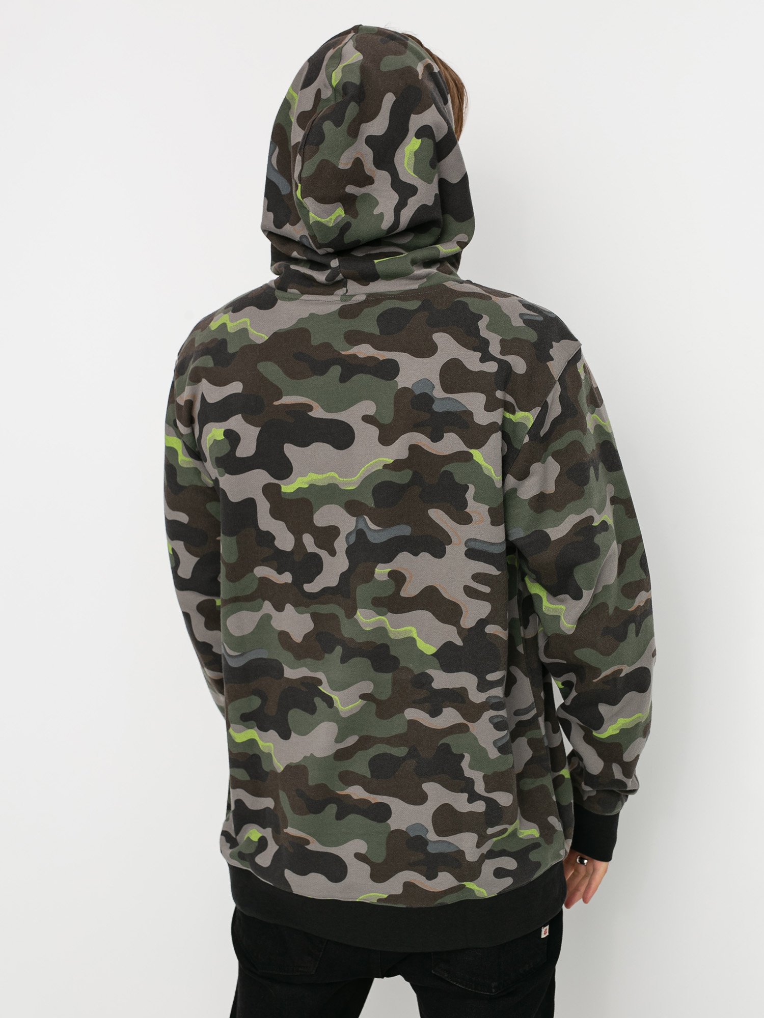 Męska Bluza aktywna Volcom Jla HD (army)
