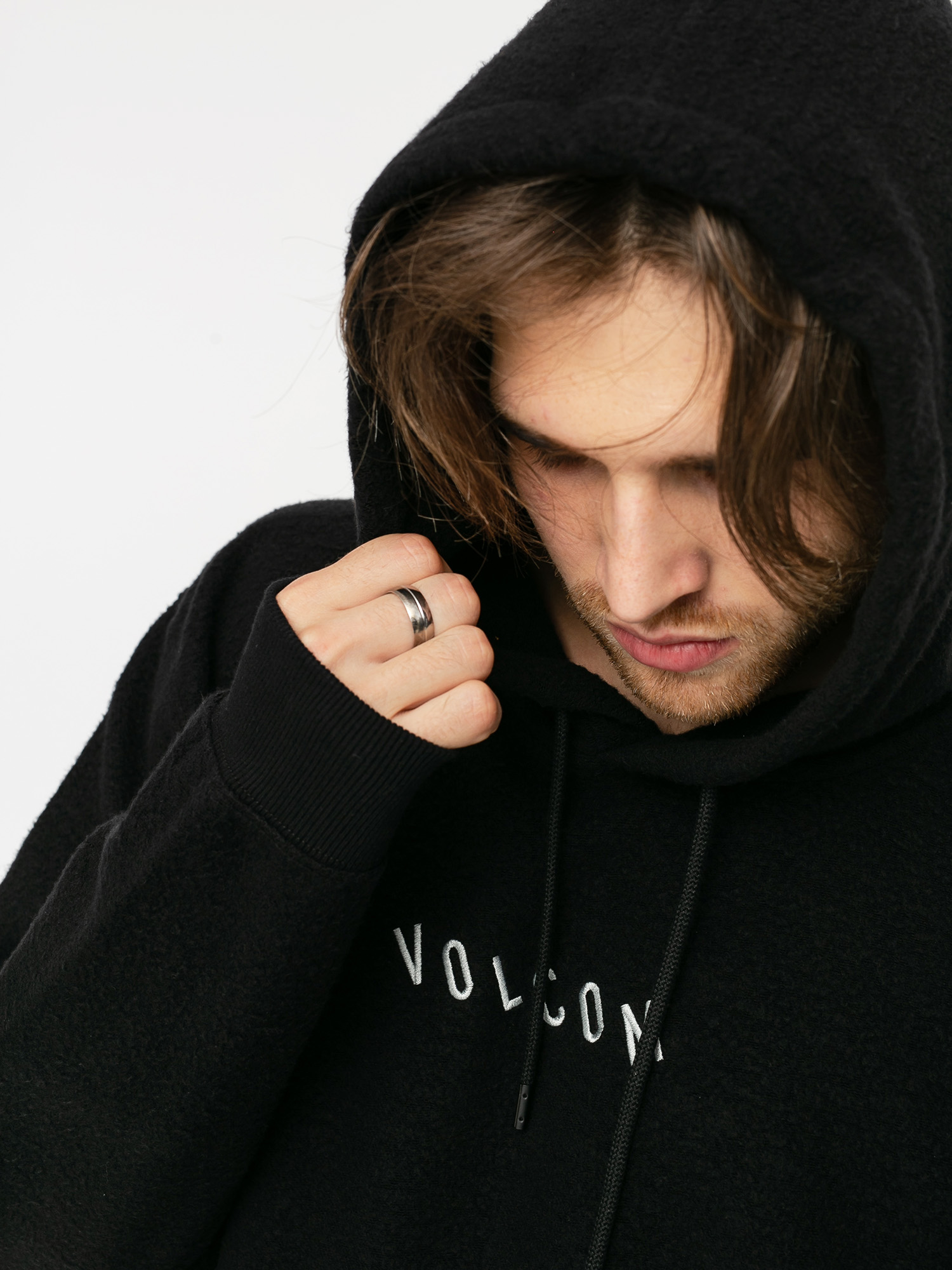 Bluza z kapturem Volcom Hever HD (black)