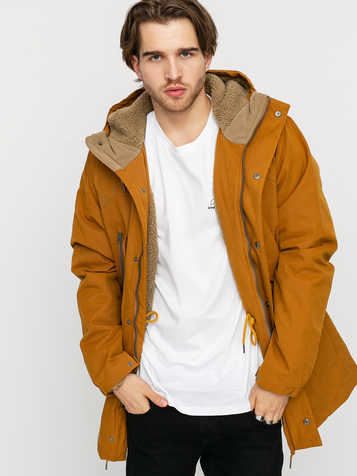 Kurtka Volcom Starget 5K Parka (golden brown)