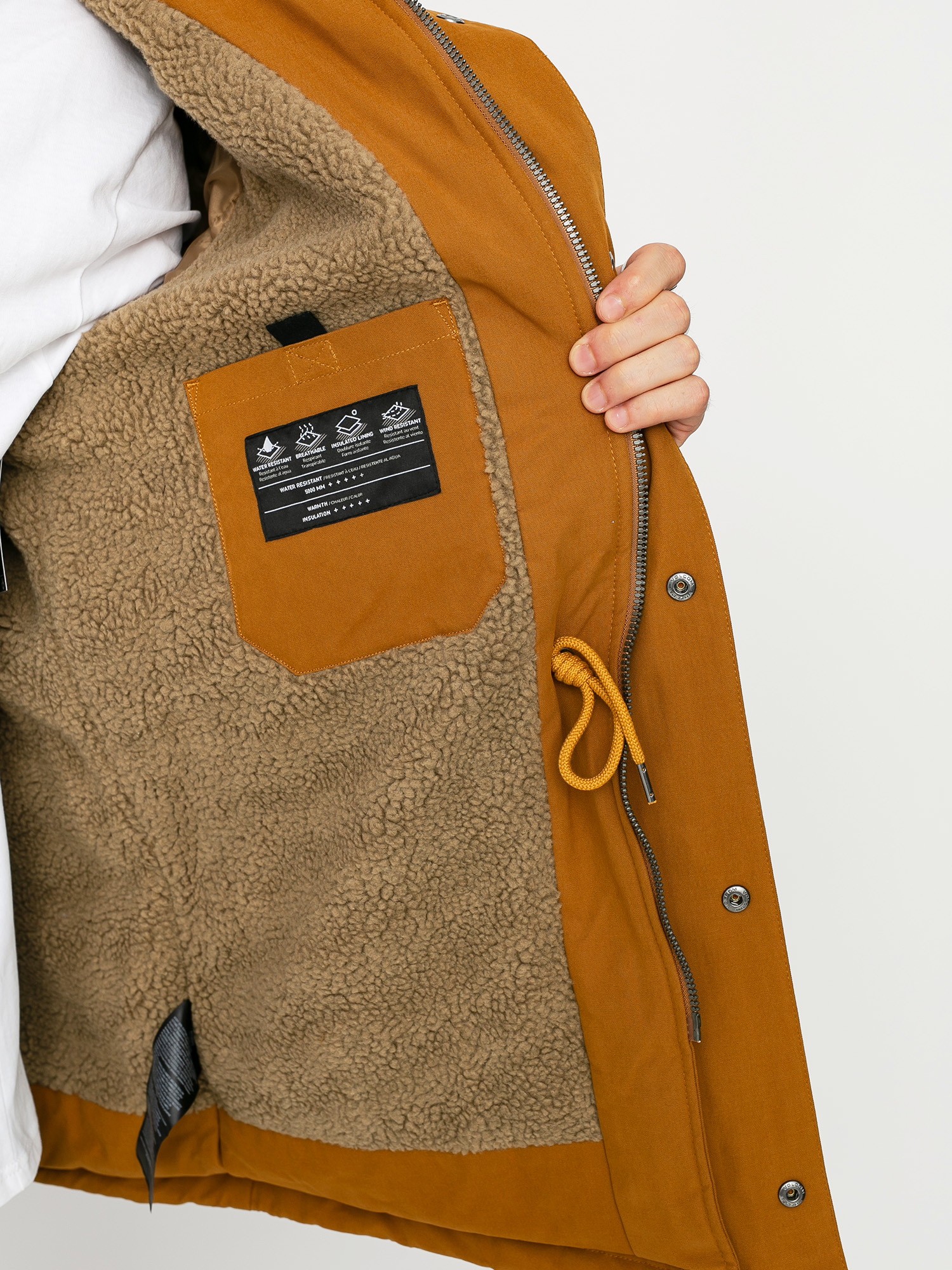 Kurtka Volcom Starget 5K Parka (golden brown)
