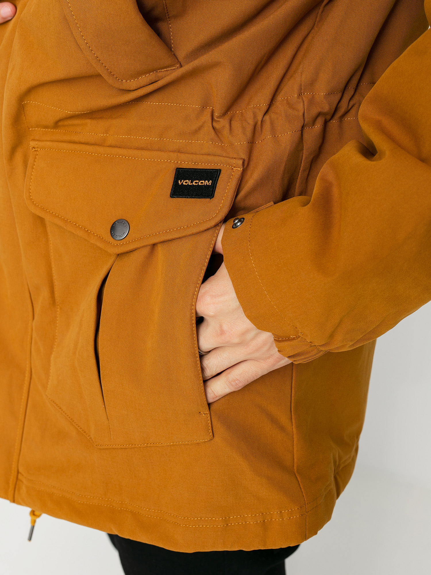 Kurtka Volcom Starget 5K Parka (golden brown)