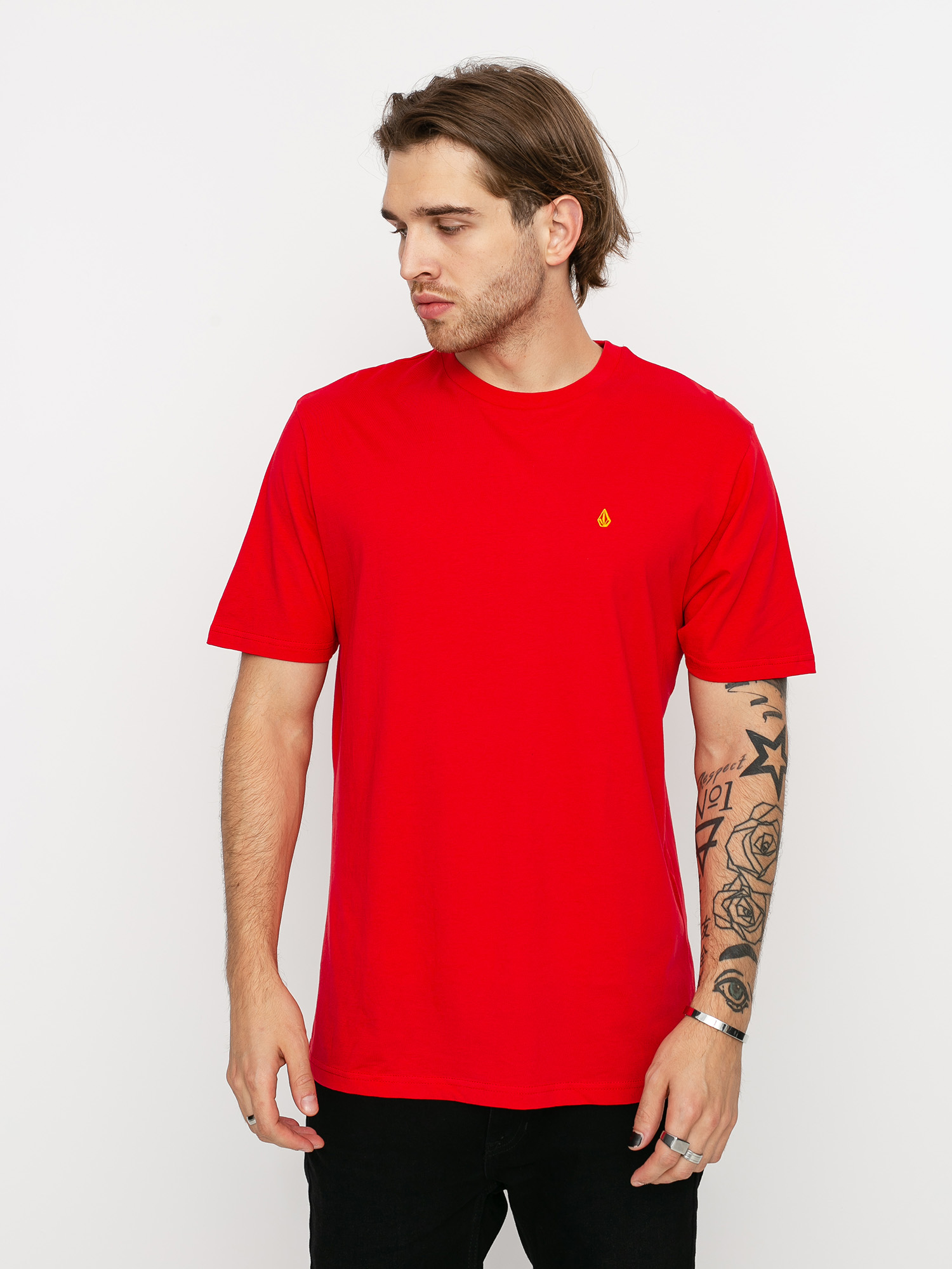 T-shirt Volcom Stone Blanks Bsc (fiery red)