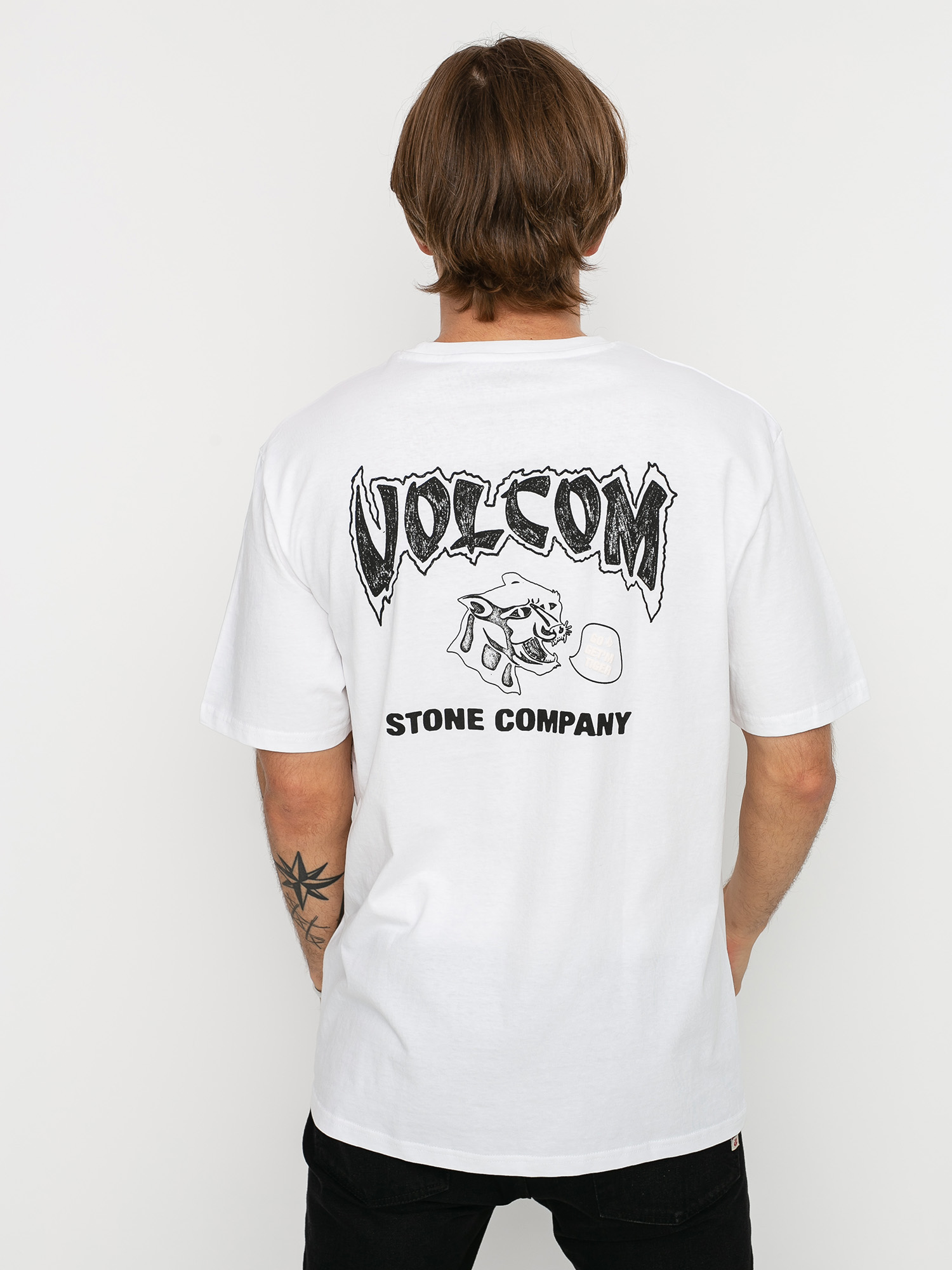 T-shirt Volcom Kittykat Rlx (white)