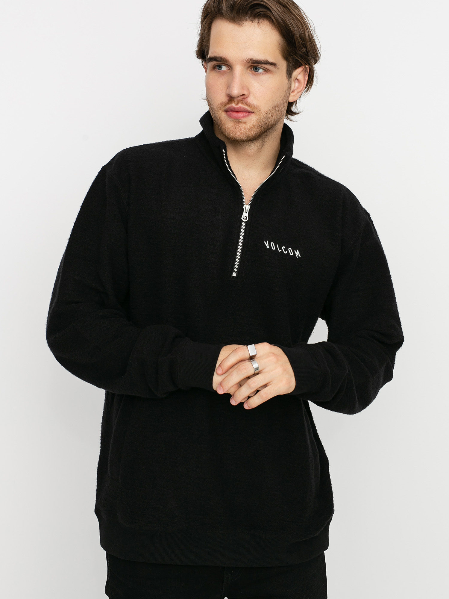 Bluza Volcom Hever Crew (black)