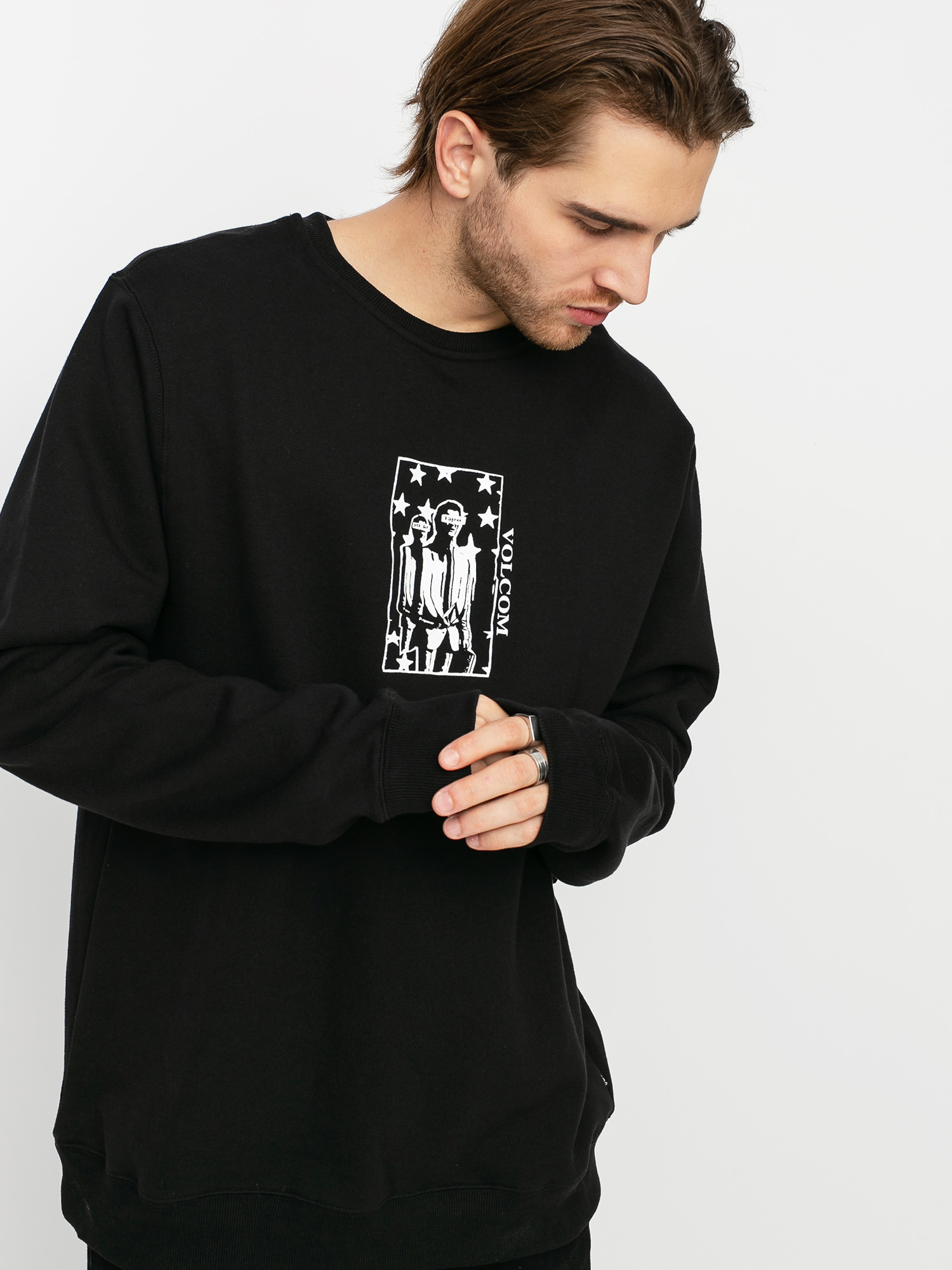 Bluza Volcom Merick Crew (black)