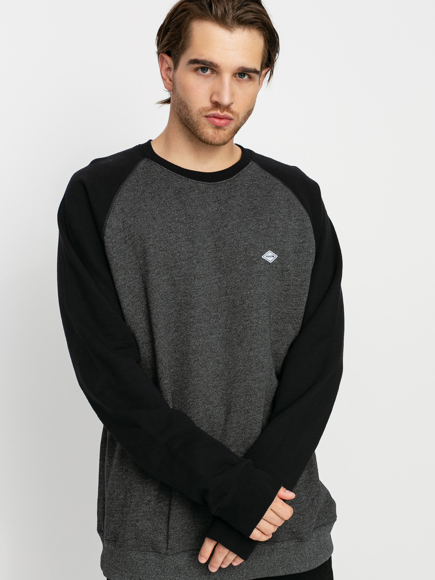 Bluza Volcom Homak Crew (heather grey)