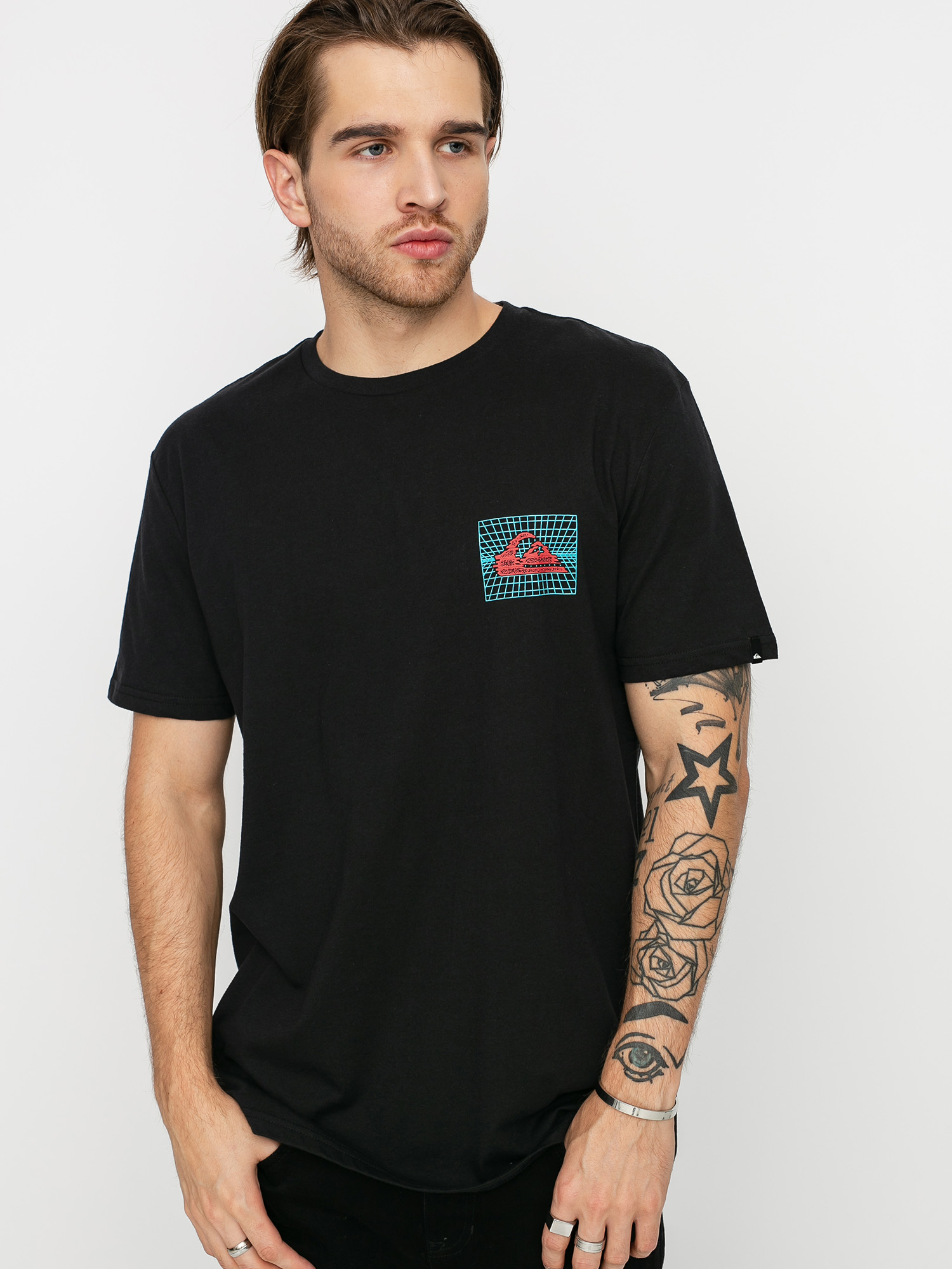 T-shirt Quiksilver Sound Waves (black)