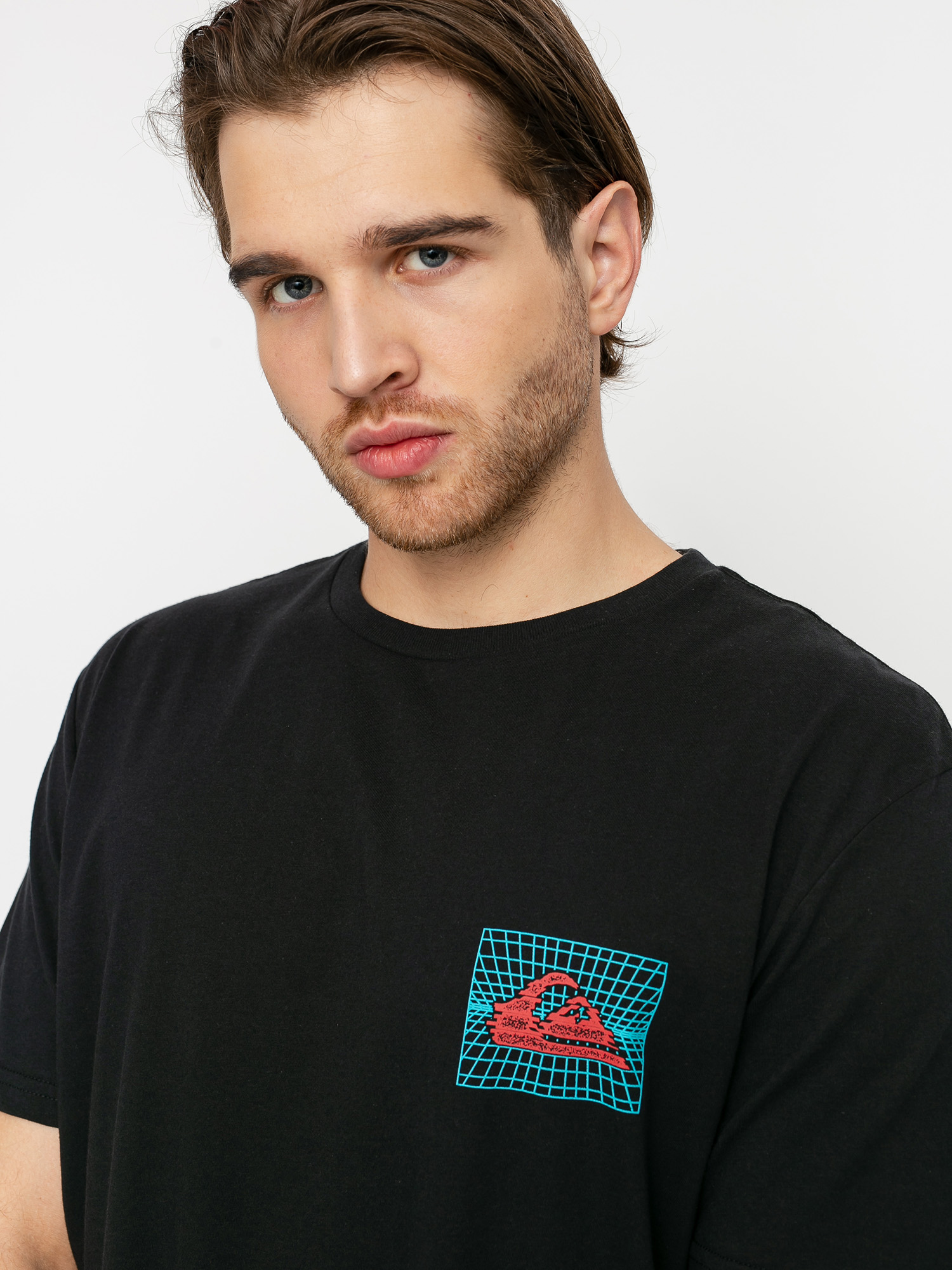 T-shirt Quiksilver Sound Waves (black)