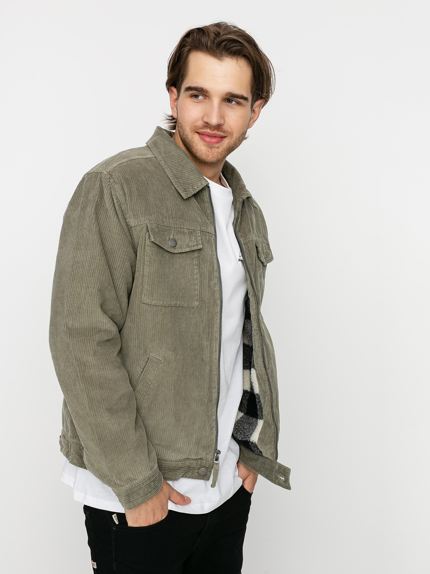 Kurtka RVCA Easy Trucker II (aloe)