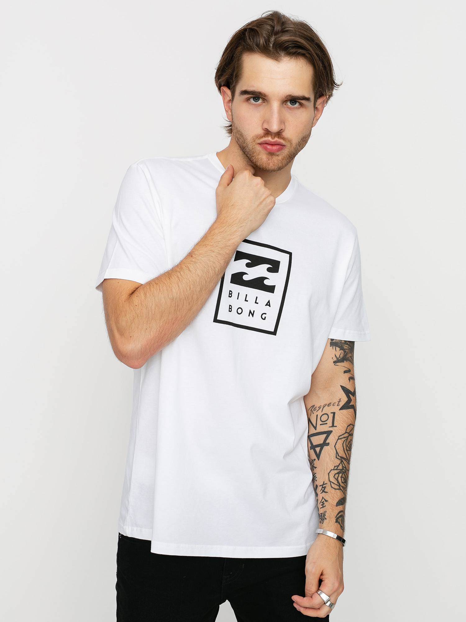 T-shirt Billabong Unity Stacked (white)