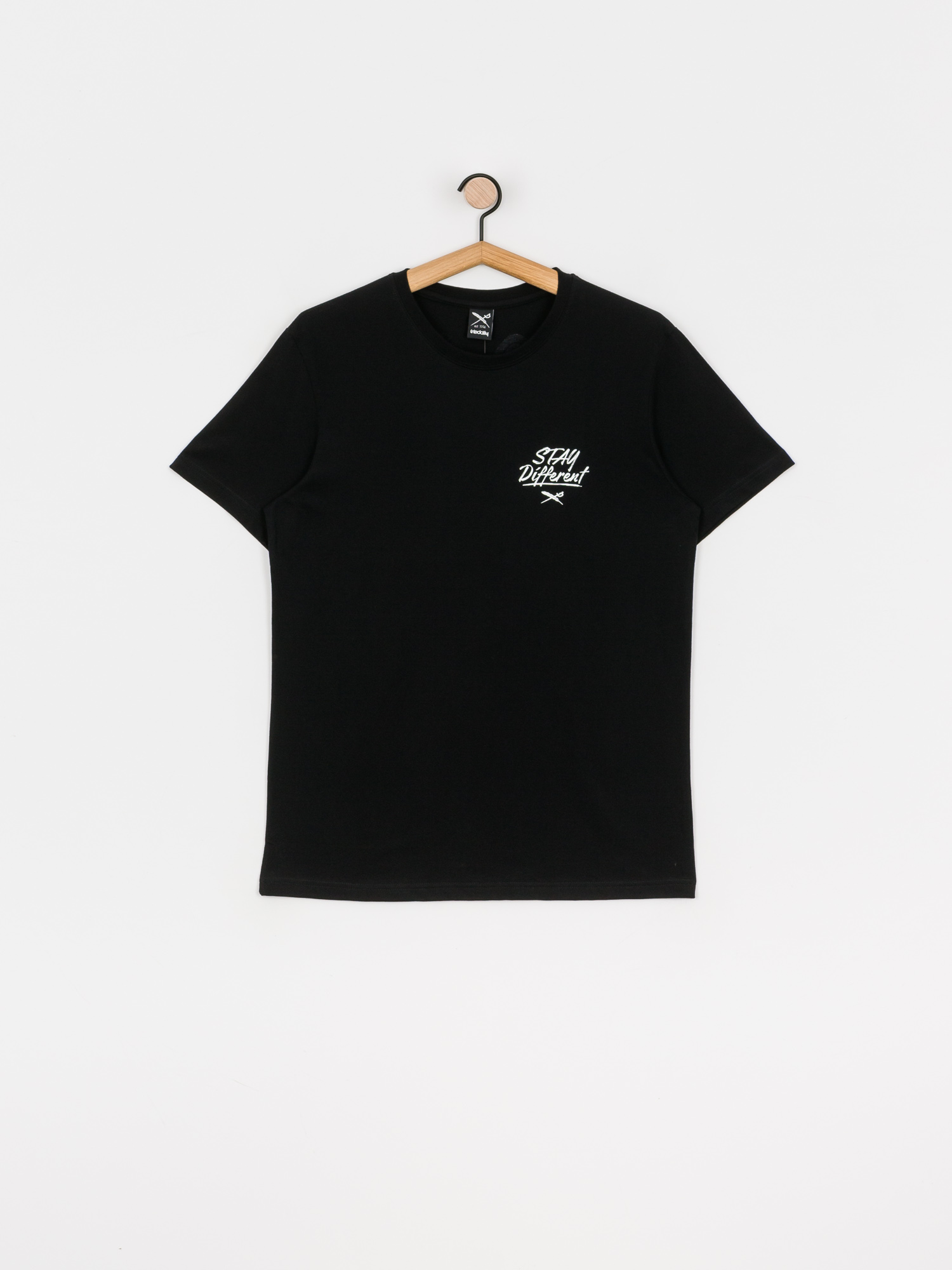 T-shirt Iriedaily Bye Bye Cat (black)