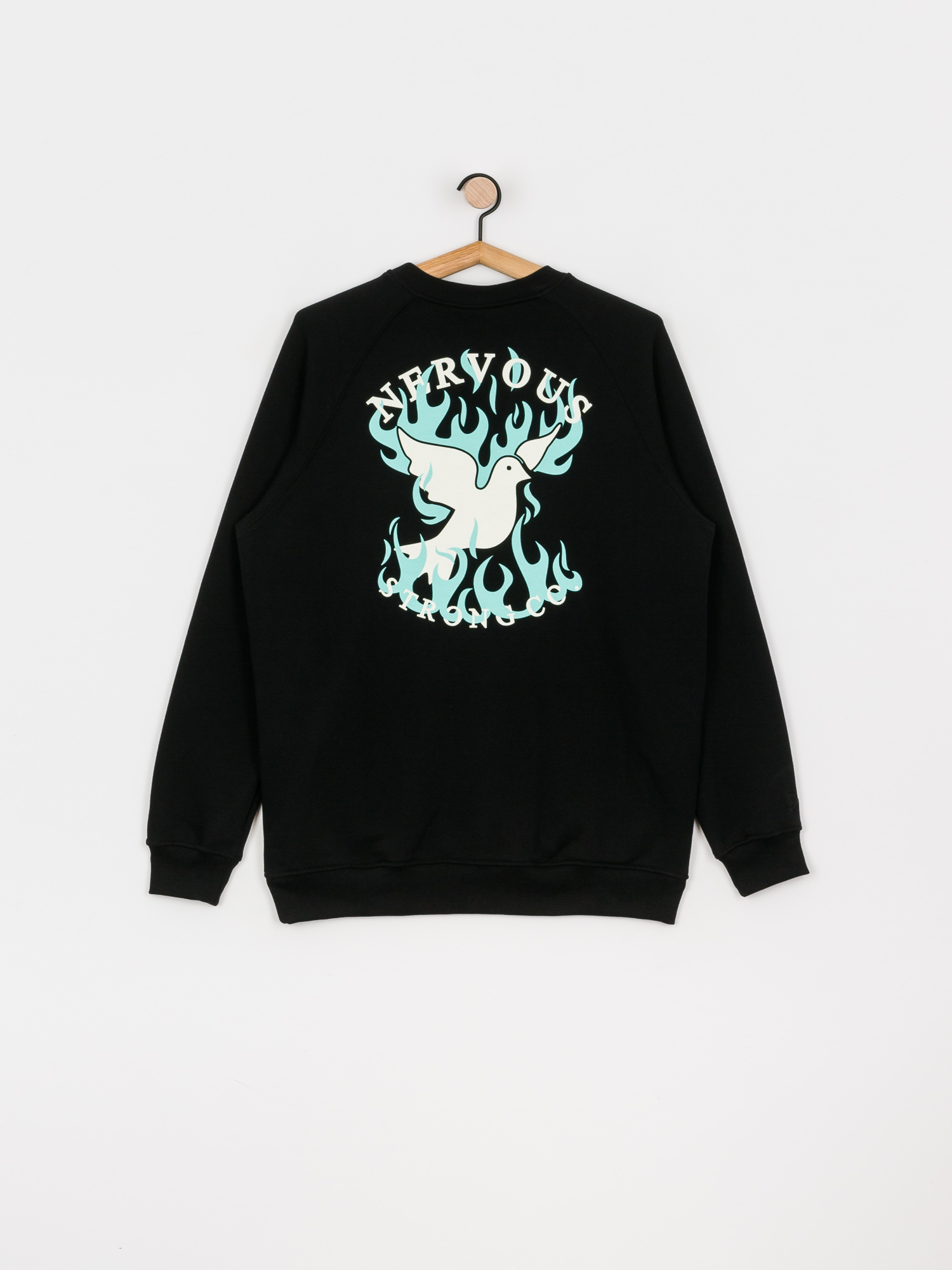 Bluza Nervous Reglan Fire (black)